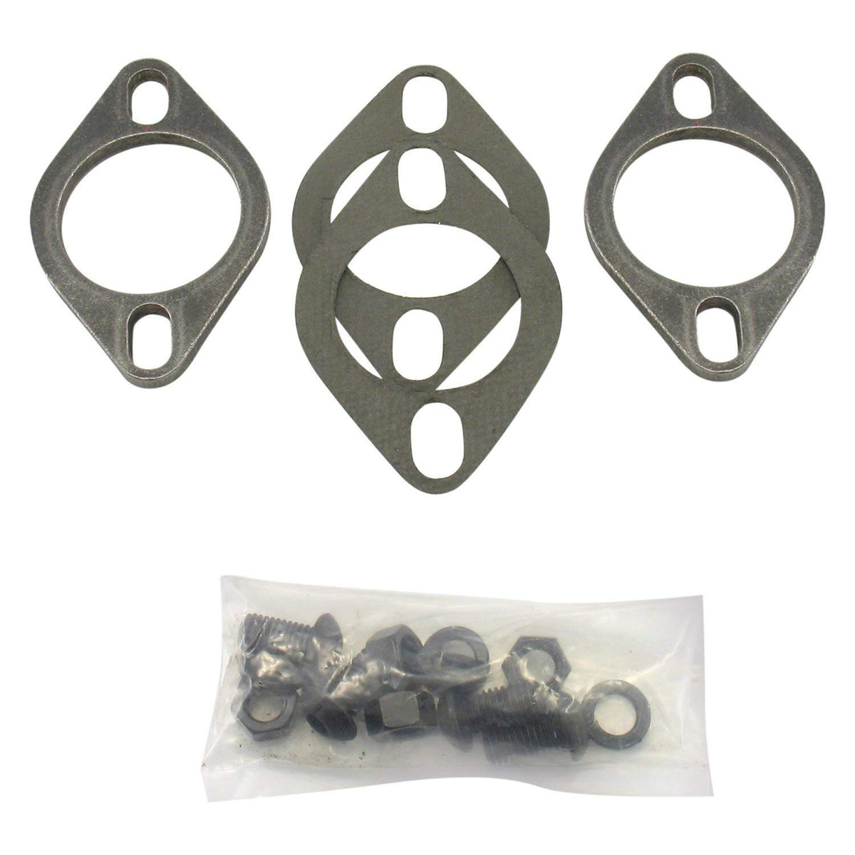 Patriot Exhaust H7265 2-1/2'' Exhaust Collector Flange, Grey