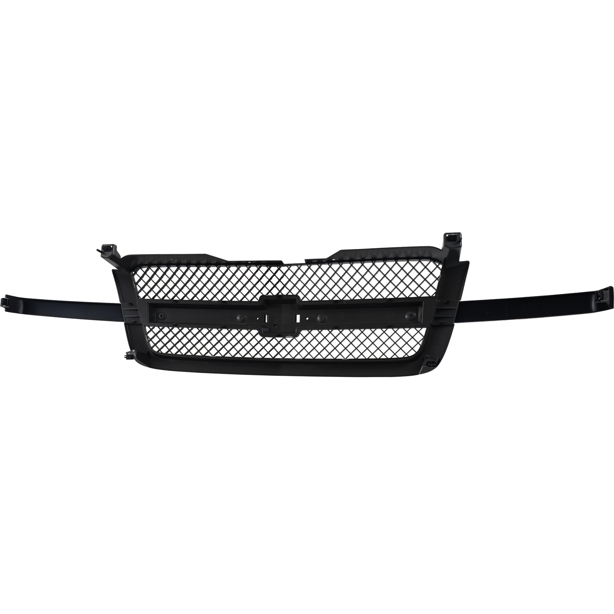 Garage-Pro Grille Assembly for 2003-2006 Chevrolet Silverado 1500, 2007 Classic, Gray Insert, Plastic, Paintable Shell, Model JCWC070183GP