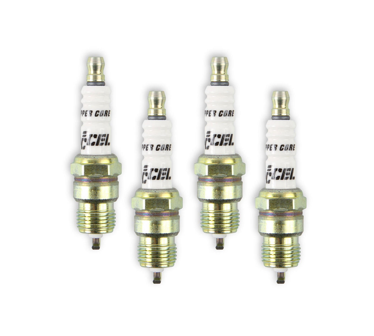 Accel 0576S-4 Hp Copper Spark Plug - Shorty