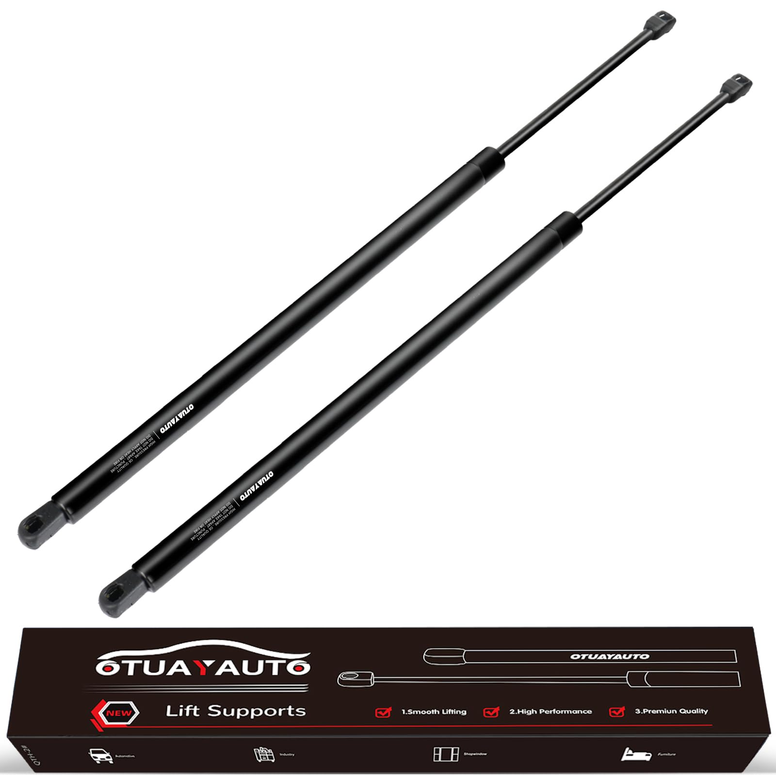 Otuayauto Rear Liftgate Hatch Shock Struts, Sg226013 Lift Support Replacement For Honda Pilot Ex Lx Ex-L- Fits 2003-2008 Vehicle