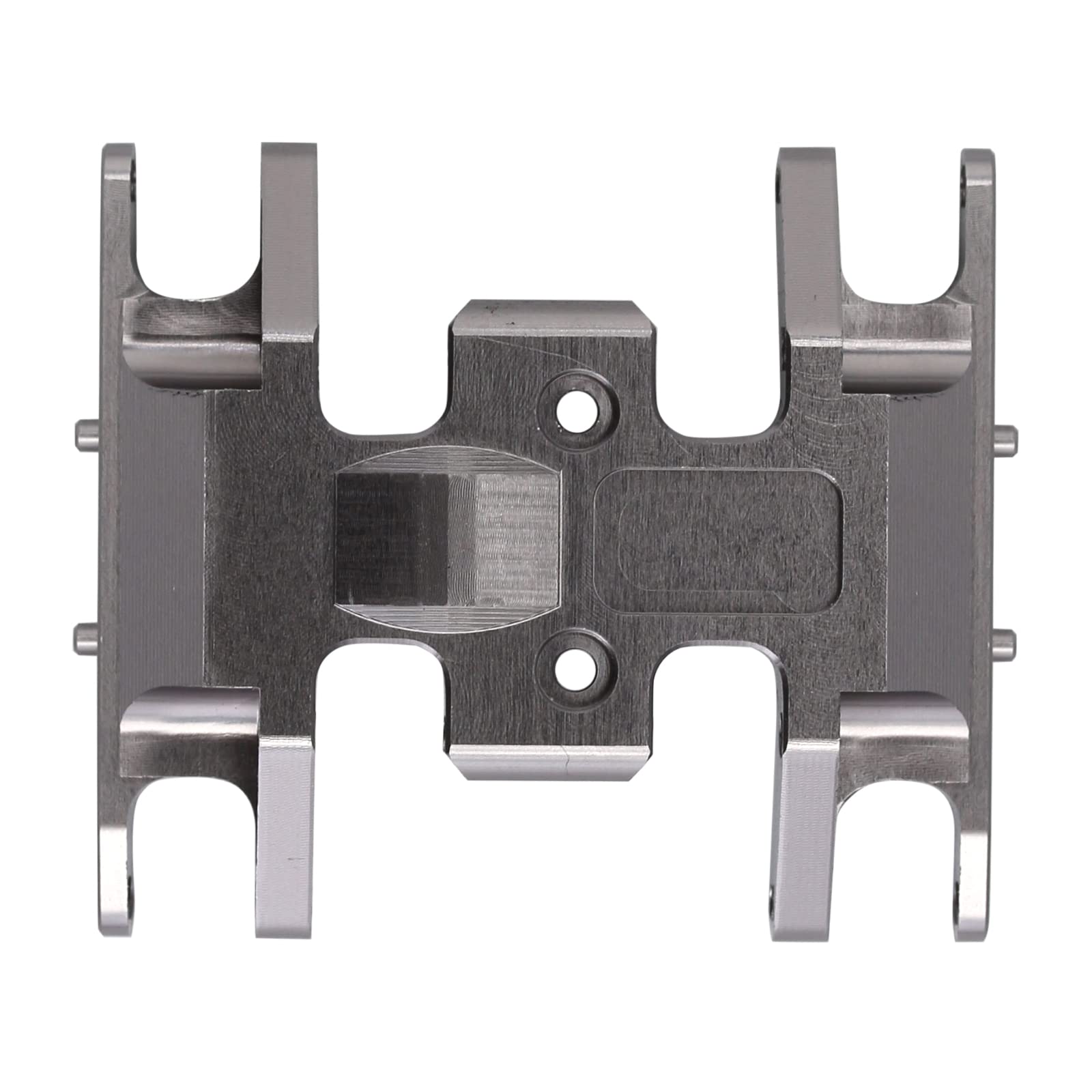 Injora Rc Skid Plate For Axial Scx24 Bronco Gladiator Deadbolt C10 Upgrades Parts 1/24 Rc Crawler(Grey)