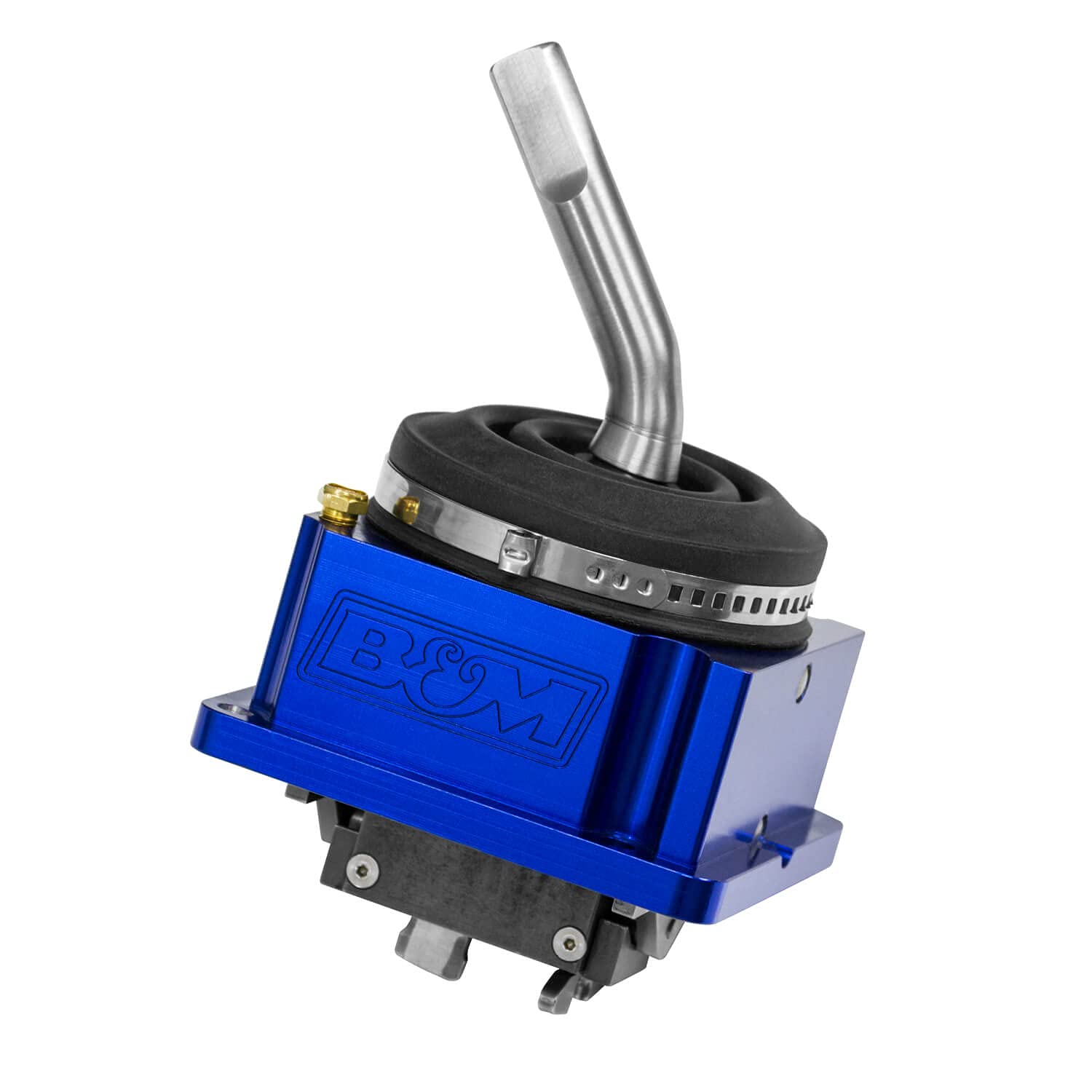 B&M 45195 Manual Transmission Shifter Lever Kit, 1 Pack, Blue