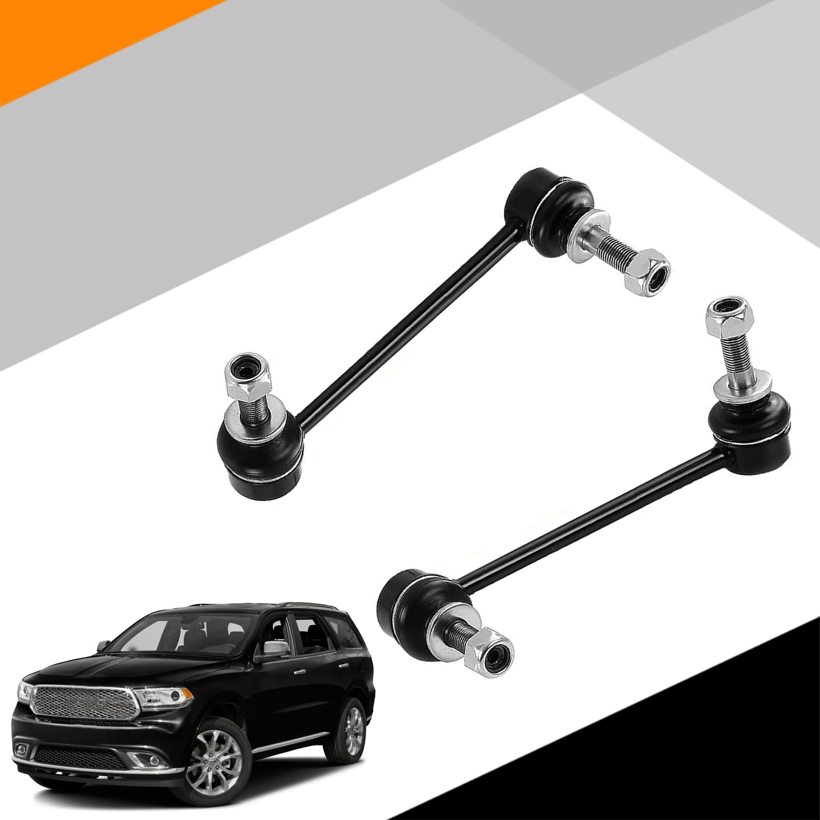 Xopiyao 2Pcs Front Sway Bar Link Compatible With 2011-2015 Durango 2012-2015 Grand Cherokee 2018 Durango 5.7L,Suspension Kit Sta