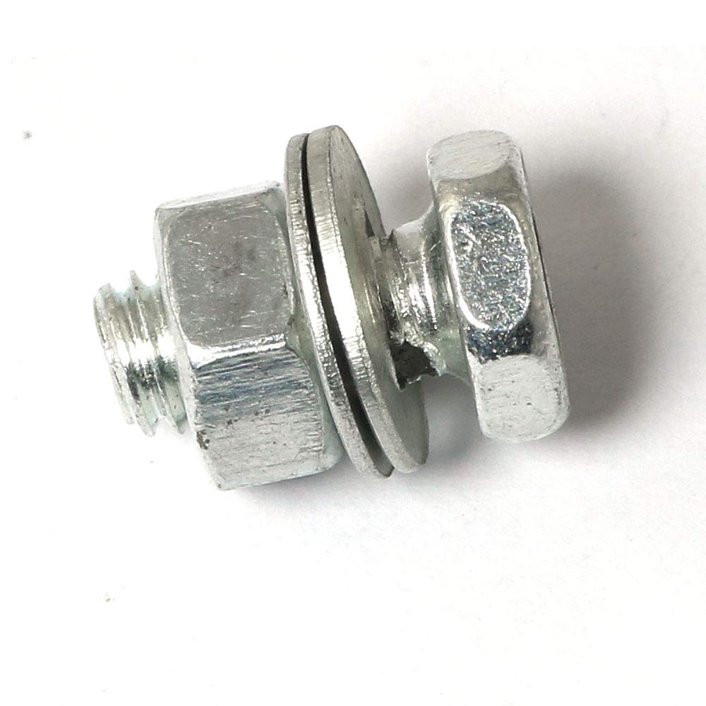 PZRT Universal Carbon Steel Wire Stop Swivel - 4 Set for Throttle & Choke Cable Mini Bike, Fixed Brake Line