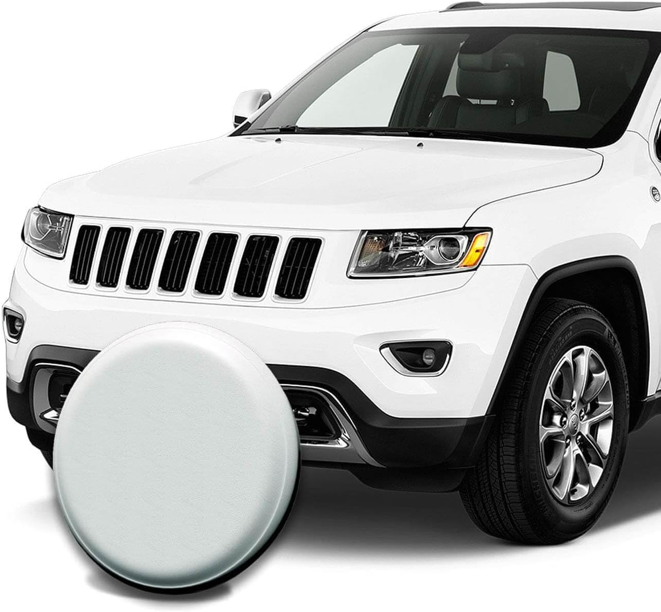 AmFor Spare Tire Cover, Universal Fit for Jeep, Trailer, RV, SUV, Truck and Many Vehicle, Wheel Diameter 25'' - 27'', Weatherpro