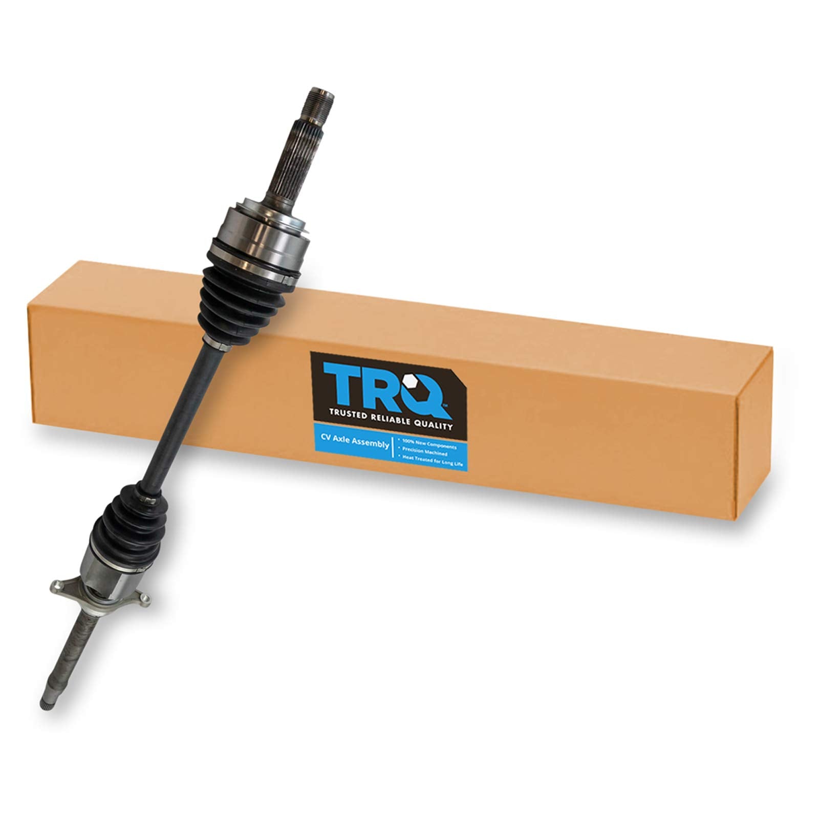 Trq Front Right Cv Axle Shaft Assembly Passenger Side Compatible With 2012-2015 Honda Pilot