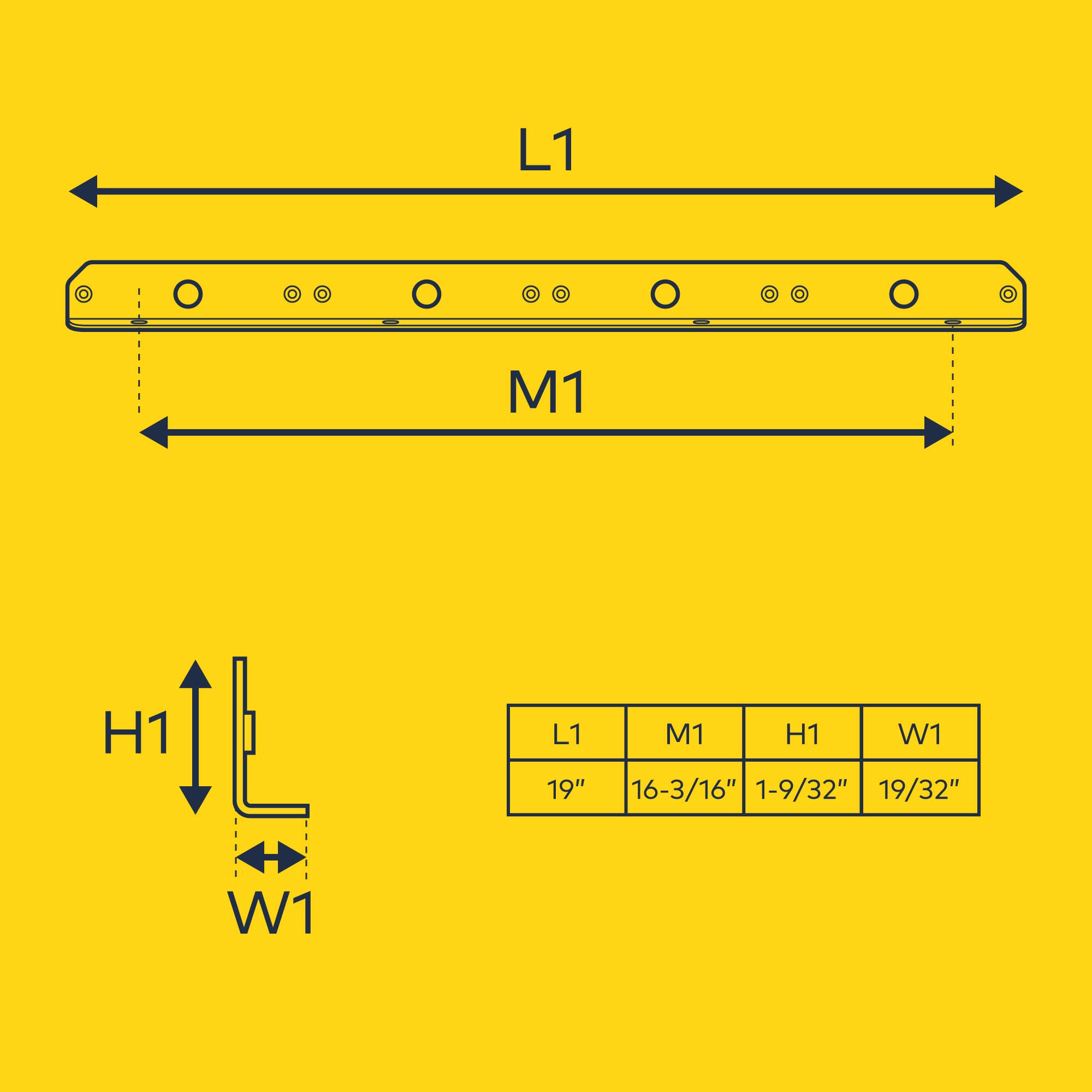 Lamphus Quad-Parallel L-Shaped Mounting Bracket Planarflash Lighthead [Rust Resistant] [Powder Coated] [Fits Up To 2 Planarflash