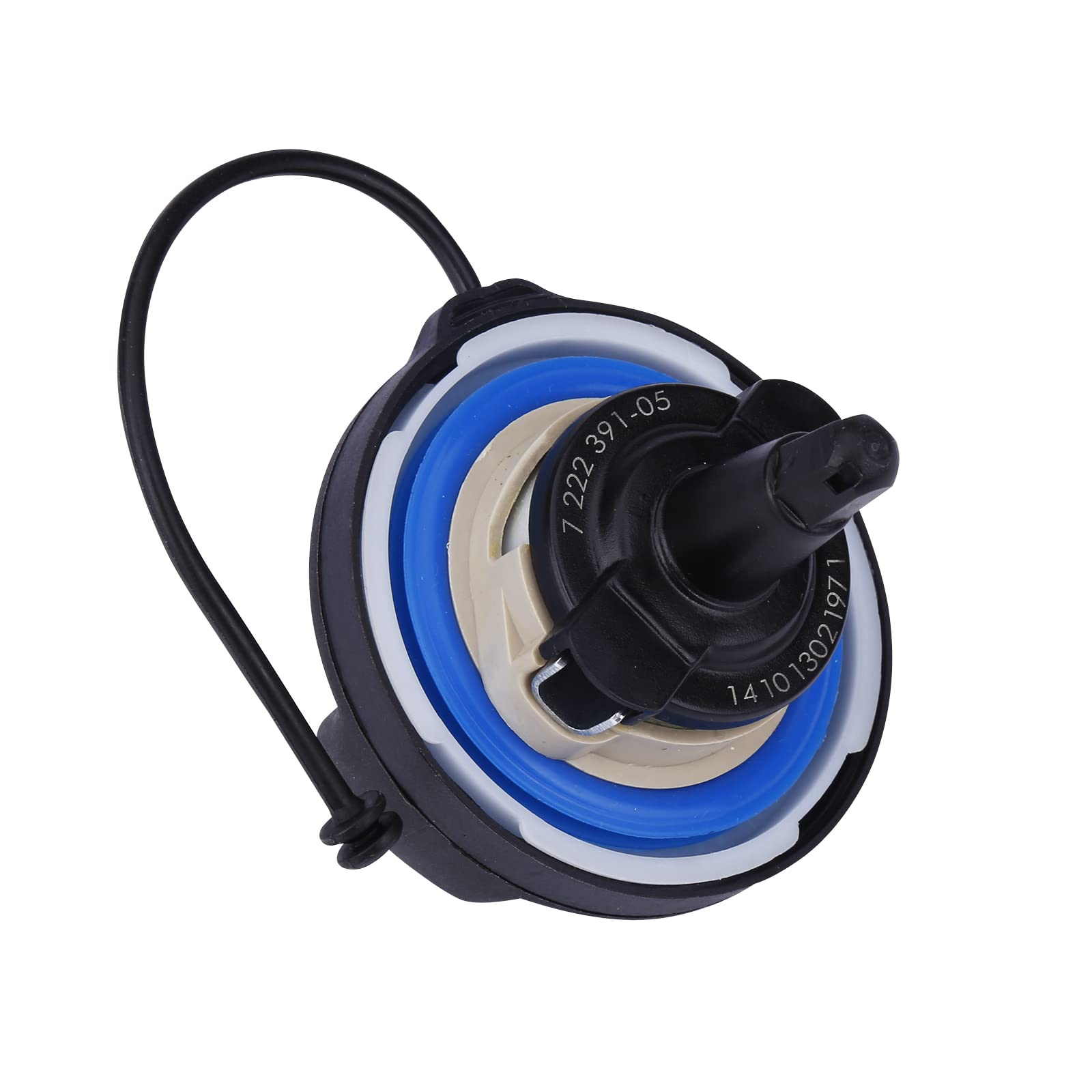 Fuel Tank Filler Cap,Gas Cap Compatible With Bmw E39 E46 E60 E90 E92-128I 320I 325I 328I 328Xi 330I 330Xi 335I 525I 528I 530I 535I 750I X1 X3 X5 Z4 M3 Mini Cooper,Replace # 16117222391, 10844, 31848