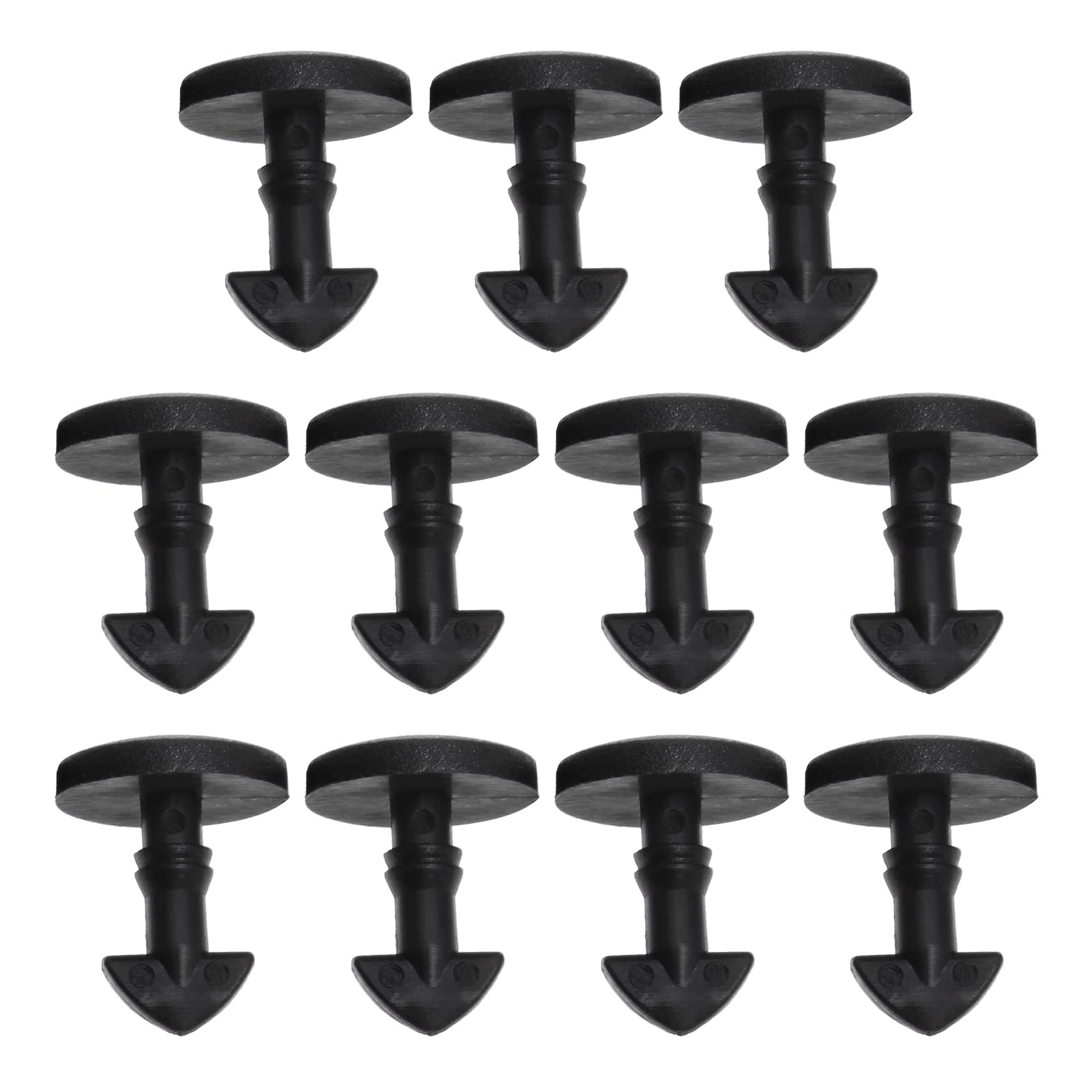 Mtsooning 10Pcs Rear Bumper Tow Cover Clips, Universal Plastic Fender Retainer Bottom Shield Fastener Replacement For Land Rover