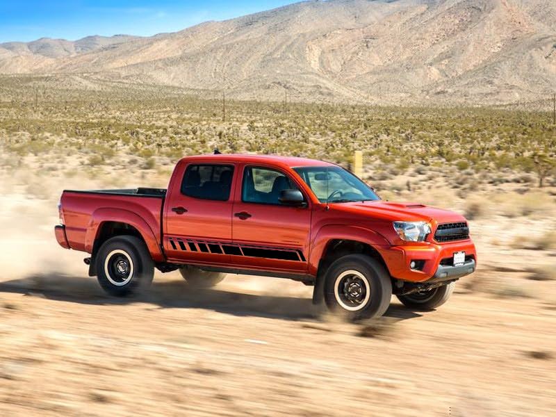 ramuel Car Auto Racing Body Side Stripes Vinyl Modified Stripe Decal Cars Side Door Stickers Decorative Decals Exterior Accessor