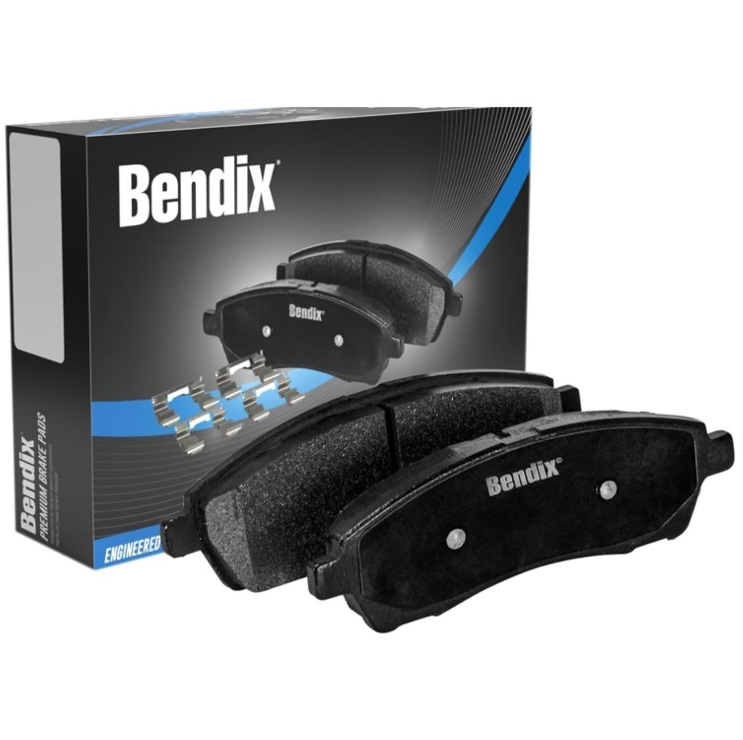 Bendix Premium Sbc1724 Ceramic Rear Brake Pads For Acura Mdx 2016-2014, Honda Passport 2023-2019, Pilot 2022-2016, Ridgeline 202