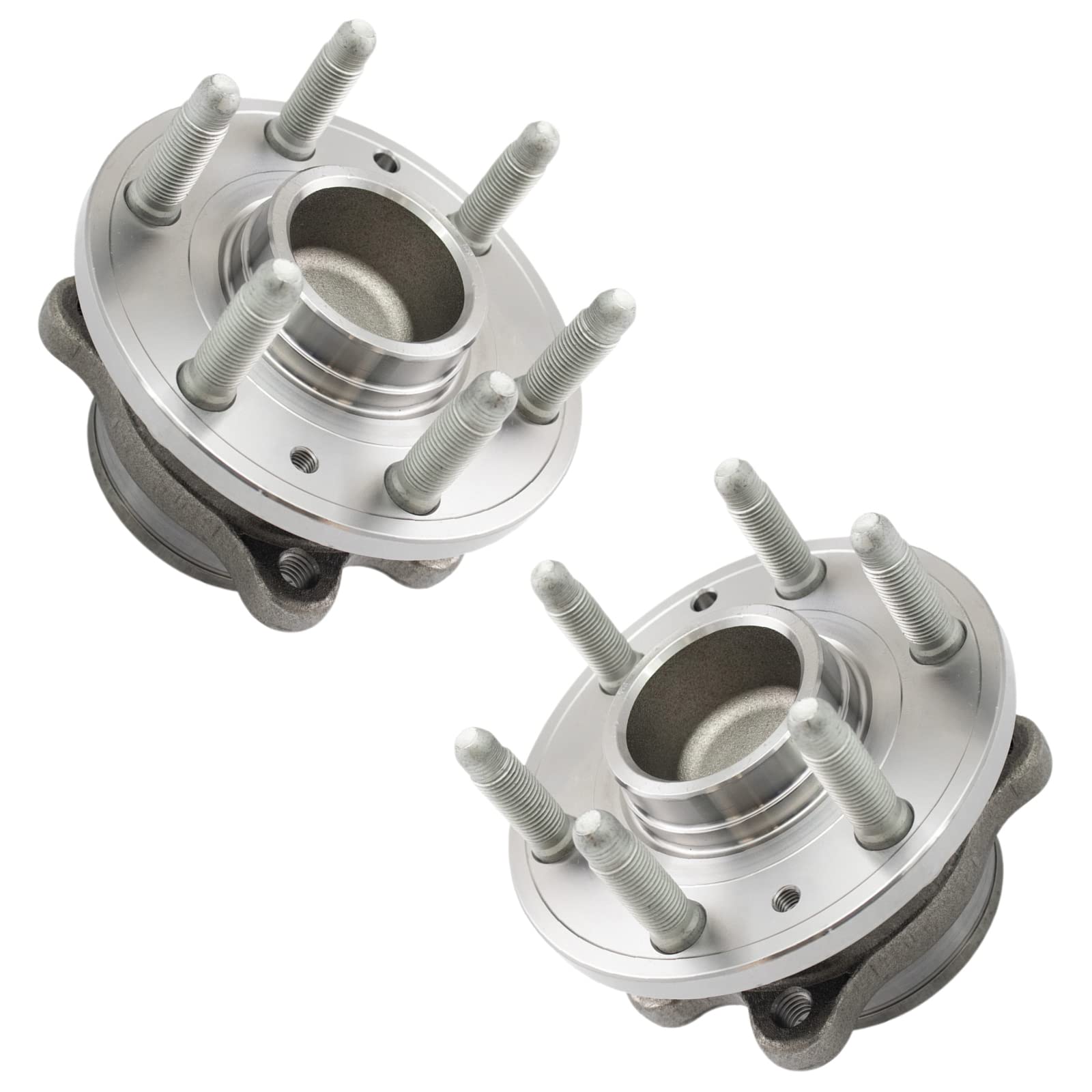 Trq Front Wheel Hub Bearings Assembly Set Compatible With 2015-2022 Chevrolet Colorado Gmc Canyon
