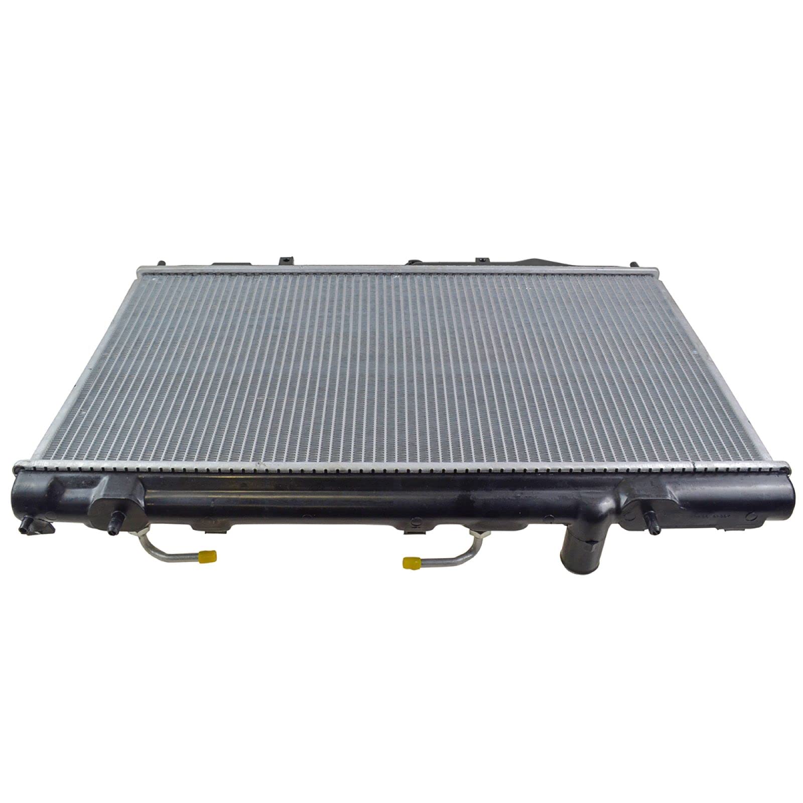 Trq Radiator Assembly Aluminum Core Compatible With 97-02 Mitsubishi Mirage Cu1907 Mi3010125