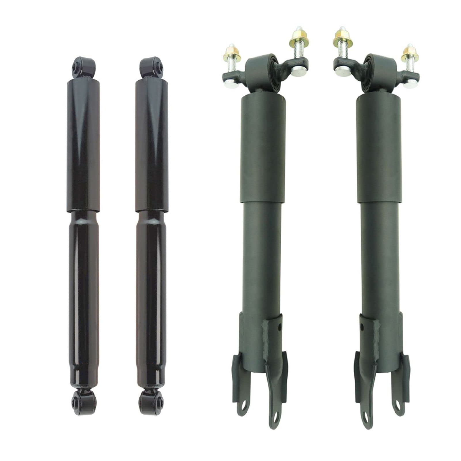 Trq Front And Rear Shock Absorber Set Compatible With 2011-2022 Chevrolet Silverado 2500, 3500 Hd, Gmc Sierra 2500, 3500 Hd