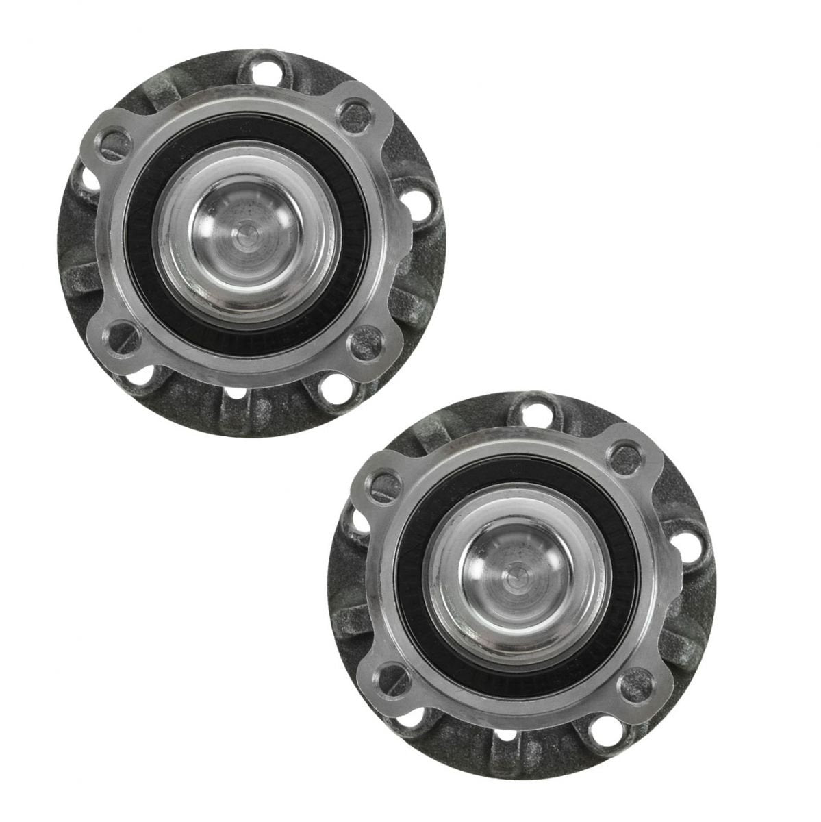 Trq Front Wheel Hub Bearings Assembly Set Compatible With 2001-2003 Bmw 525I 1997-2000 528I 530I 1997-2003 540I 2000-2003 Z8