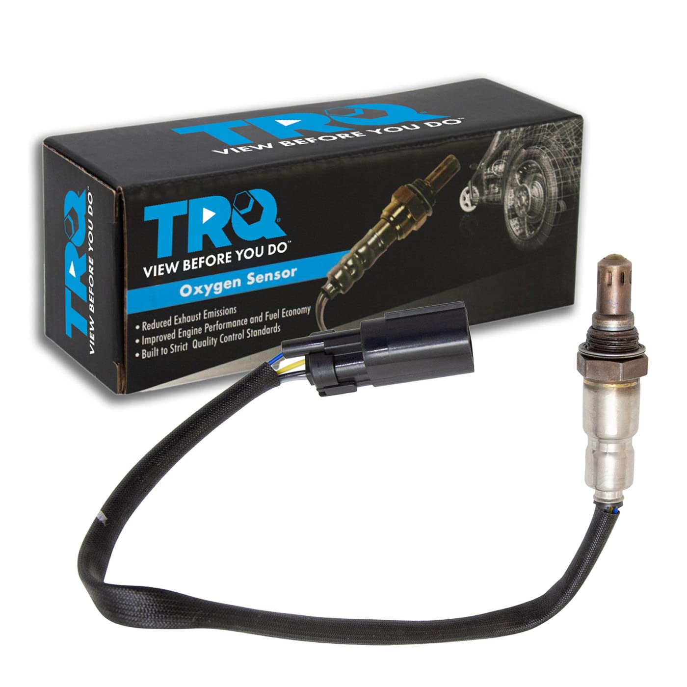 Trq O2 Oxygen Sensor Compatible With 2011 Ford Edge 2010-2013 Escape Explorer 2010-2012 Fusion Lincoln Mkx 2010-2011 Mazda Tribu