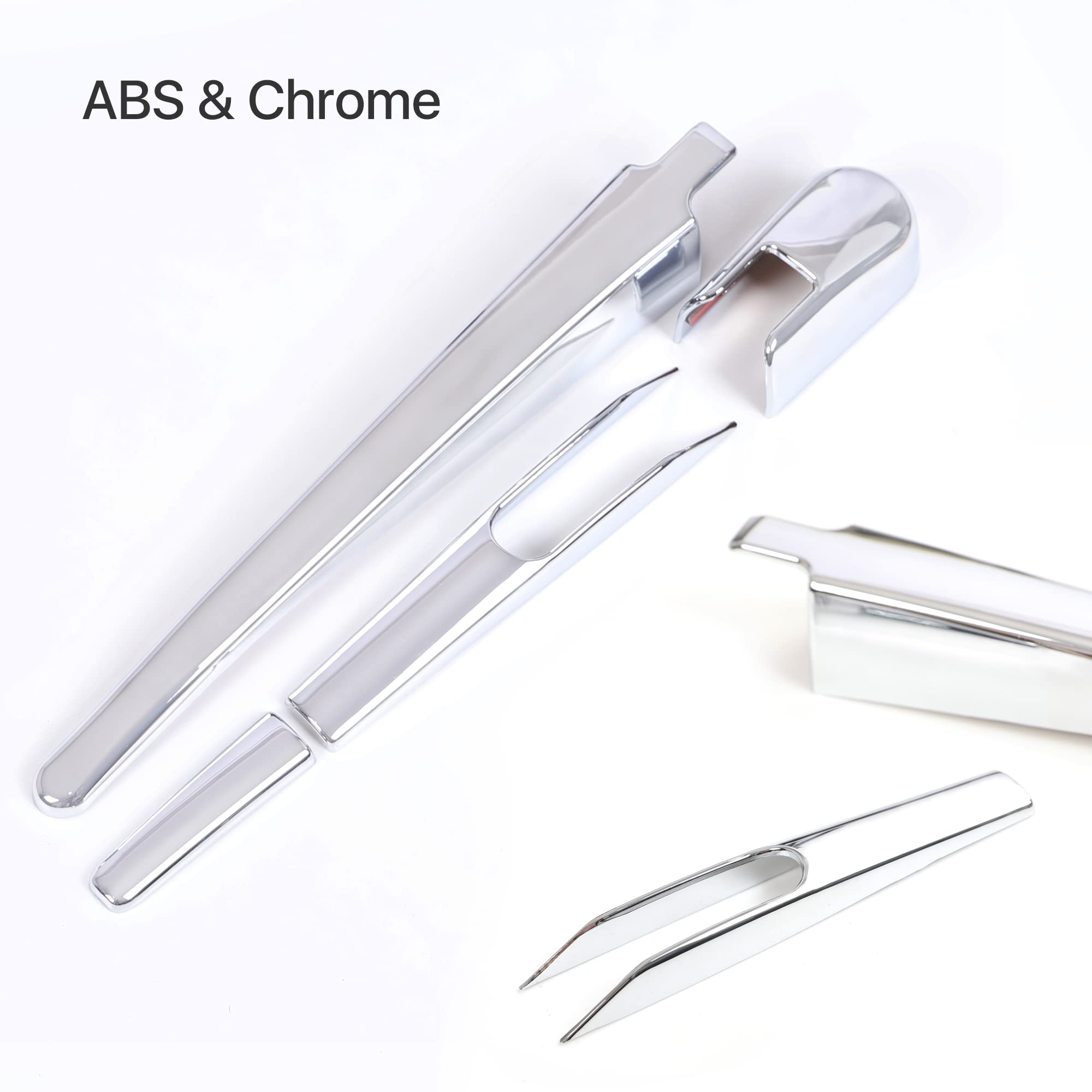 for Honda CR-V CRV 2017 2018 2019 2020 2021 2022 Chrome Rear Wiper Strip Molding Cover Trims Rear Wiper Trims