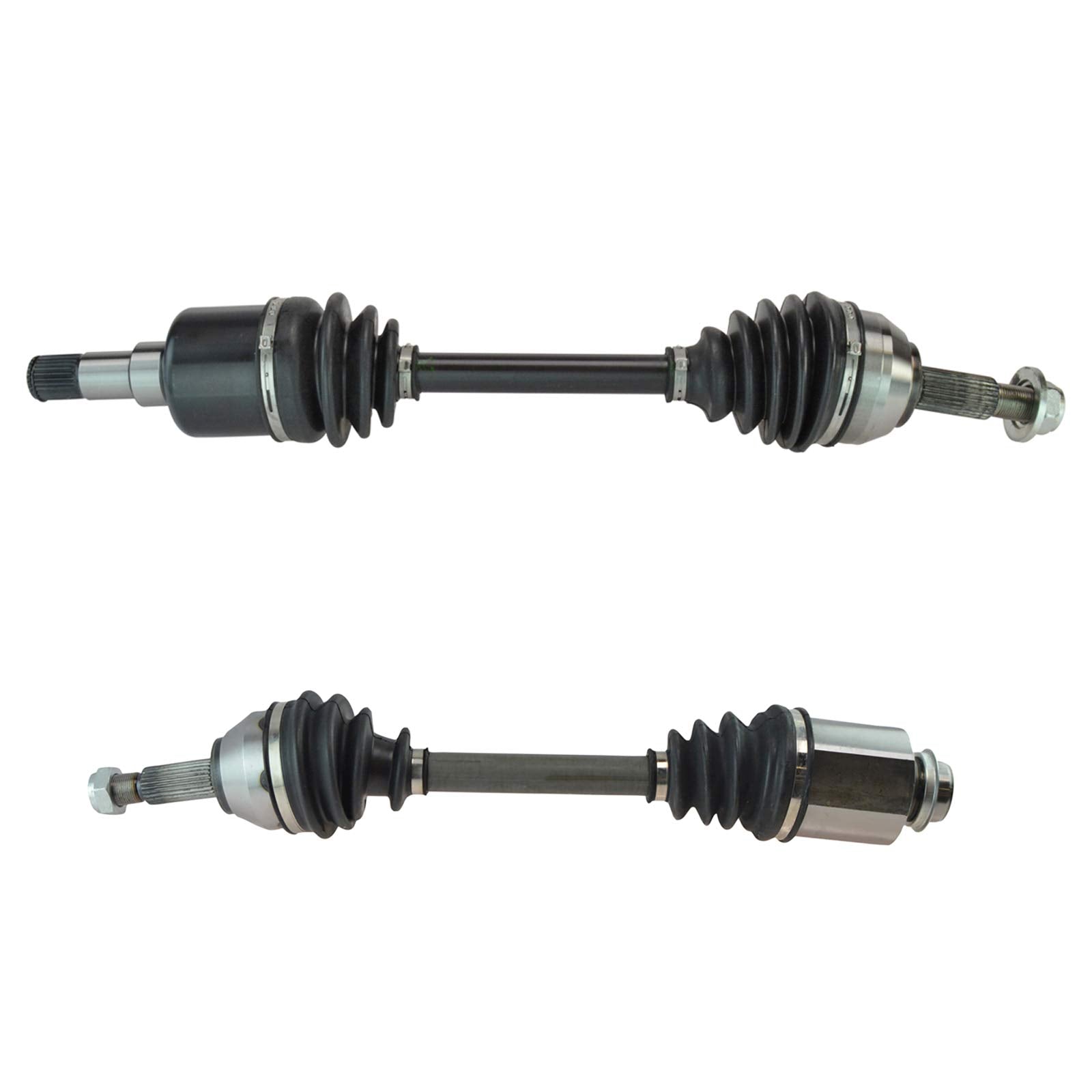 Trq Front Cv Axle Shaft Assembly Set Compatible With 2006-2011 Ford Focus