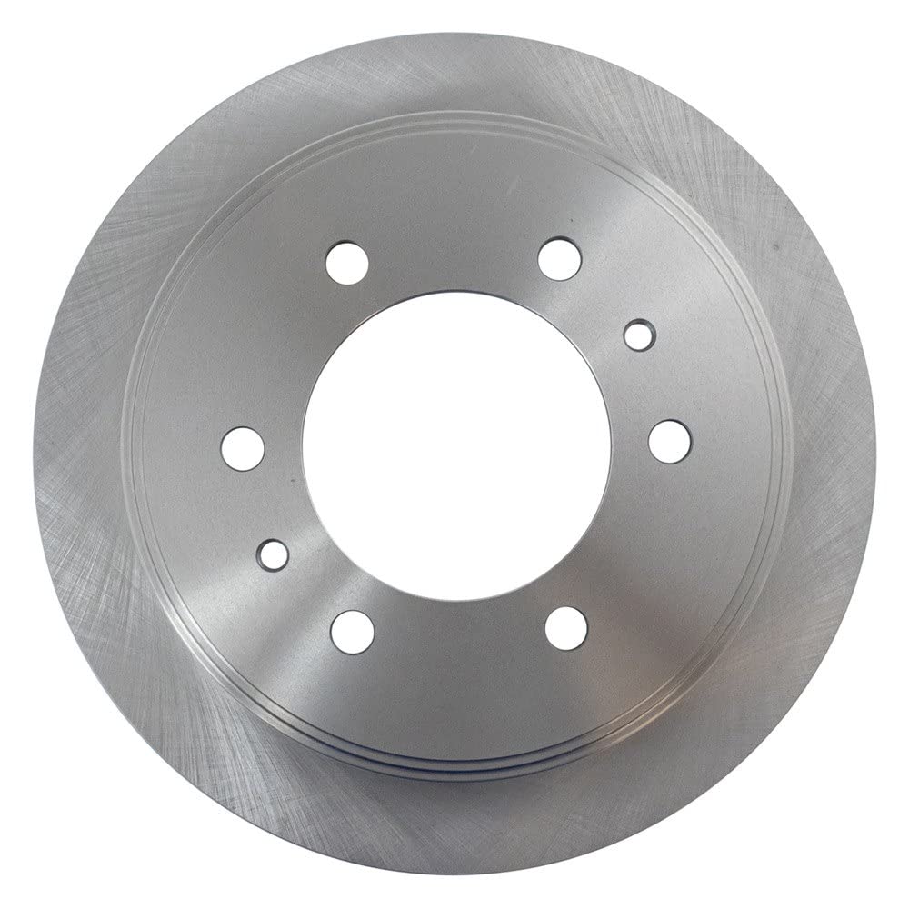 Trq Rear Brake Rotors Set Vented Compatible With 2006-2010 Hummer H3 2009-2010 H3T