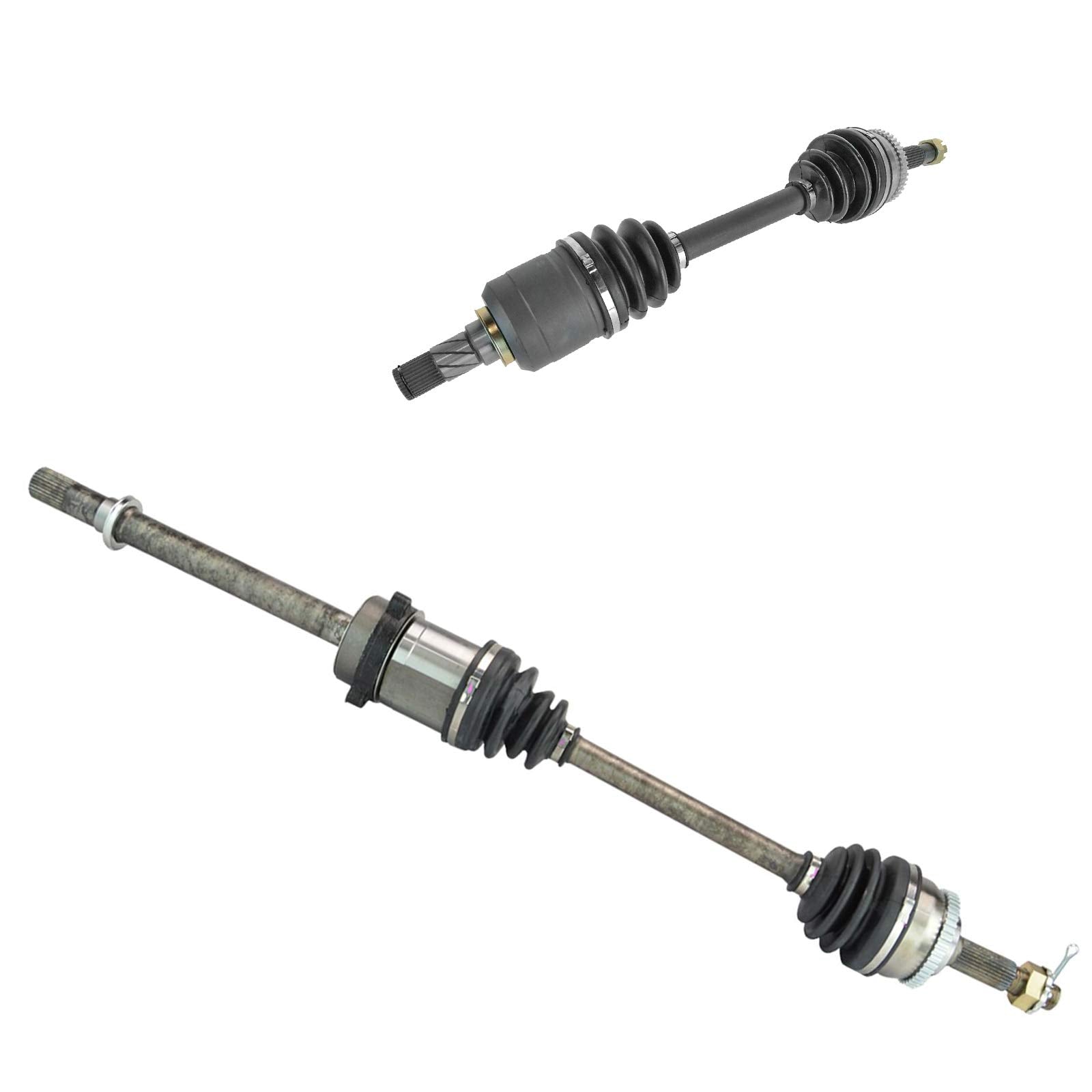 Trq Front Cv Axle Shaft Assembly Set Compatible With 1998-2001 Nissan Altima