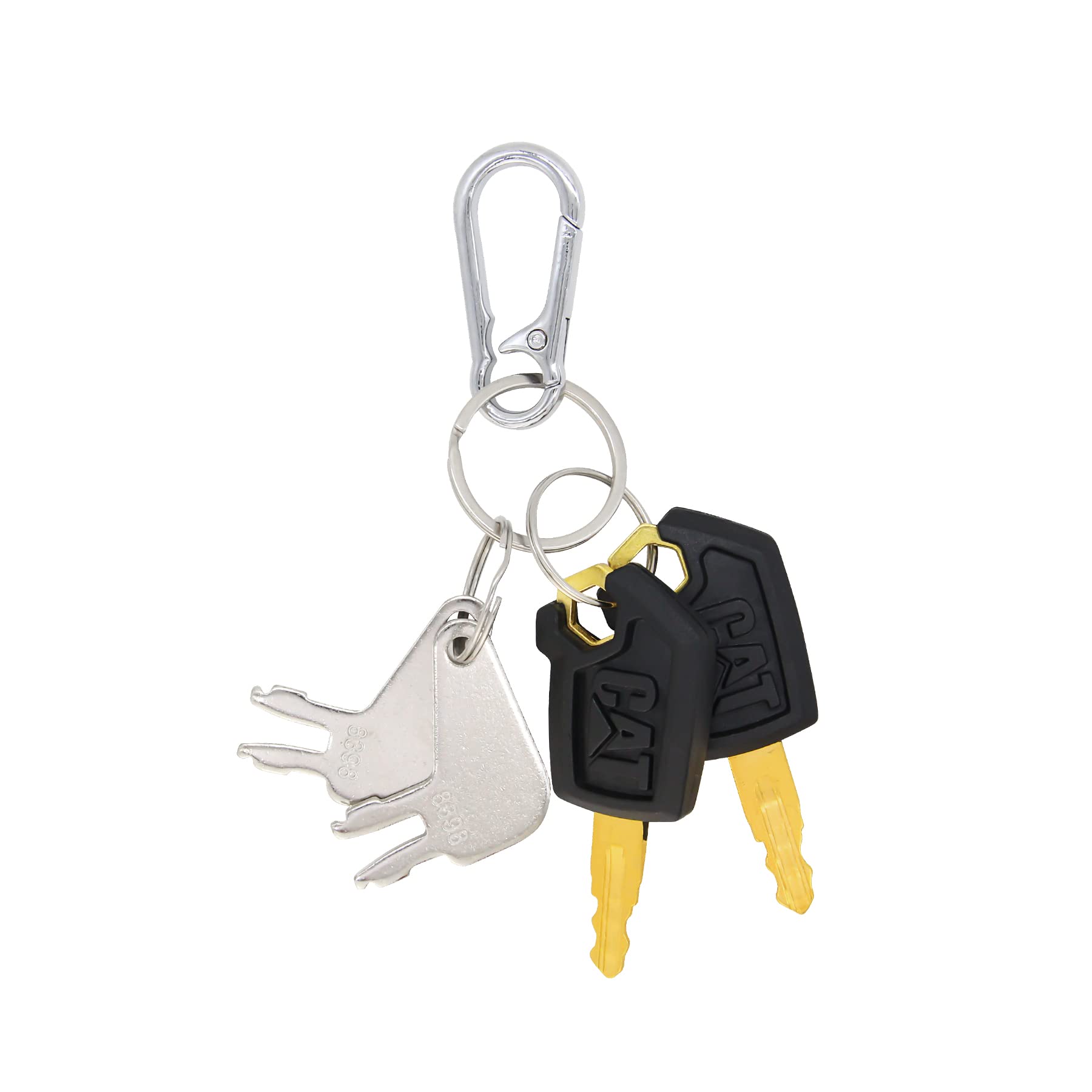 4Pc 5P8500 8398 Ignition And Battery Disconnect Key Set Fit For Caterpillar Heavy Equipment