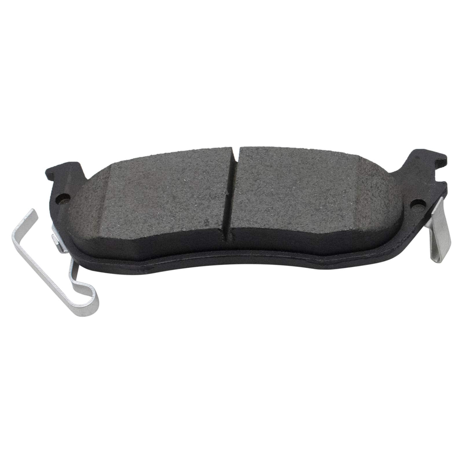 Trq Rear Brake Pad & Rotor Kit Brake Pads Brake Rotor Ceramic Premium G-Coated Compatible With 2004-2010 Infiniti Qx56 2005-2015