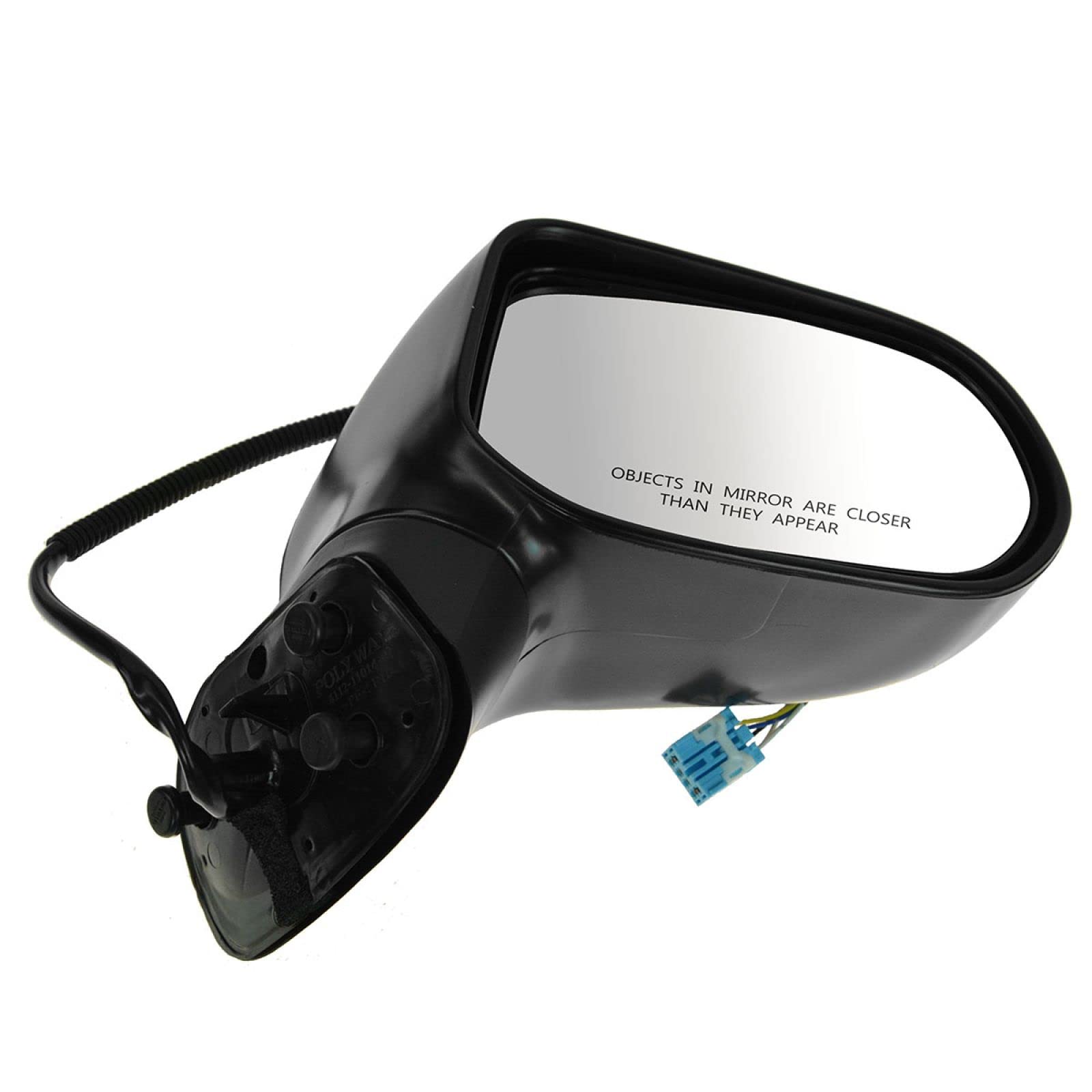 Trq Right Mirror Power Without Housing Turn Signal Passenger Side Compatible With 2007-2011 Honda Civic Ho1321243 Ho1321260