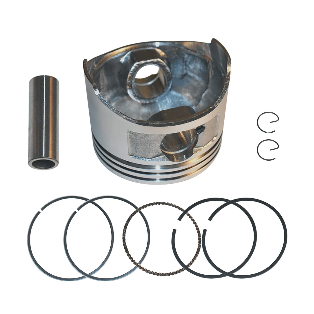 Guciddak 68Mm Piston Ring Set Pin & Clip Kit For Honda Gx160 5.5Hp Gx200 6.5Hp Engine Go Kart Mini Bike Parts