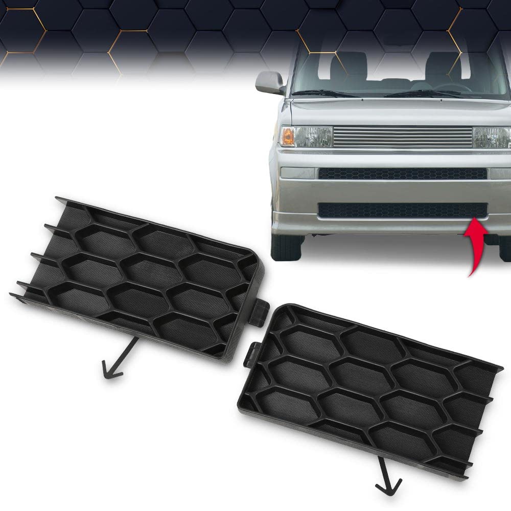 Pit66 Fog Light Bezel Cover Compatible With 2016-2018 Nissan Altima Driver Fog Lamp W/Trim Left Driver And Right Passenger Side