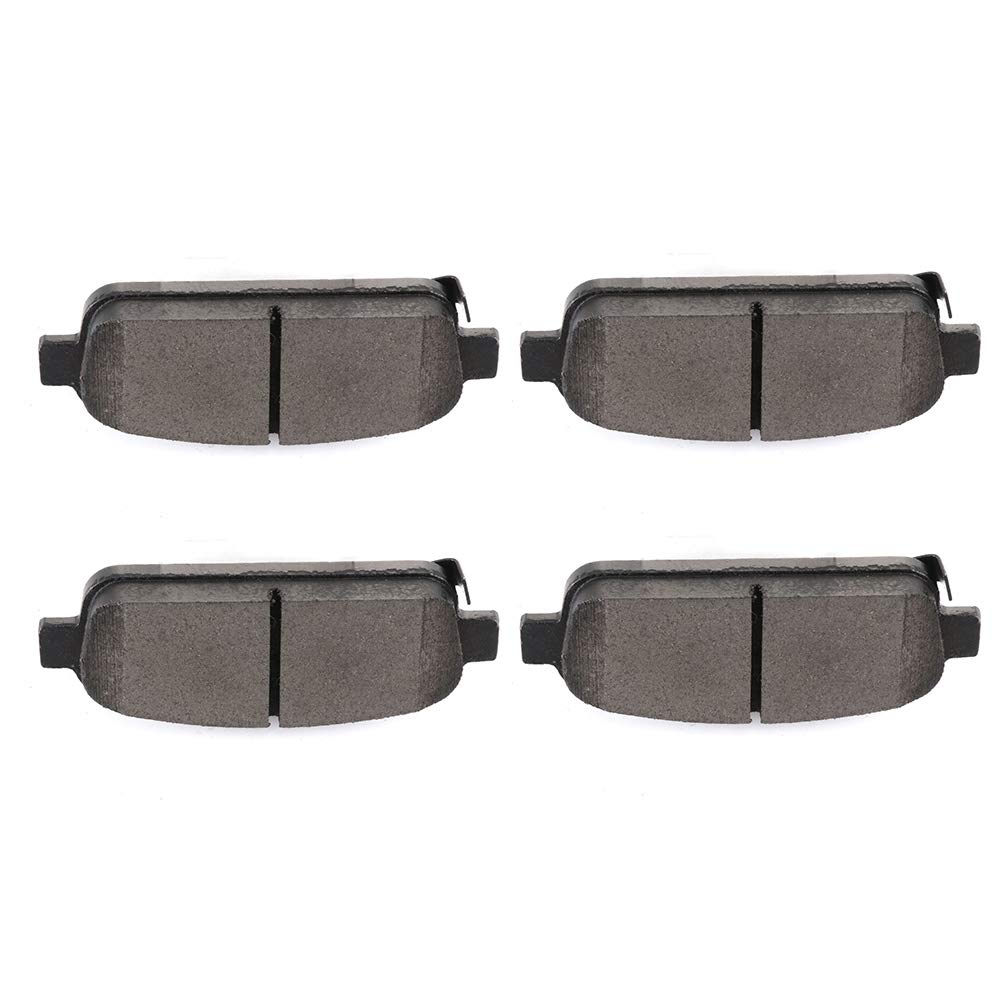 Cciyu D1468 Rear Ceramic Brake Pads Kits 4Pcs Fit For Buick Cascada,Encore,Verano,For Cadillac Elr,Cruze,Cruze Limited,Orlando,1