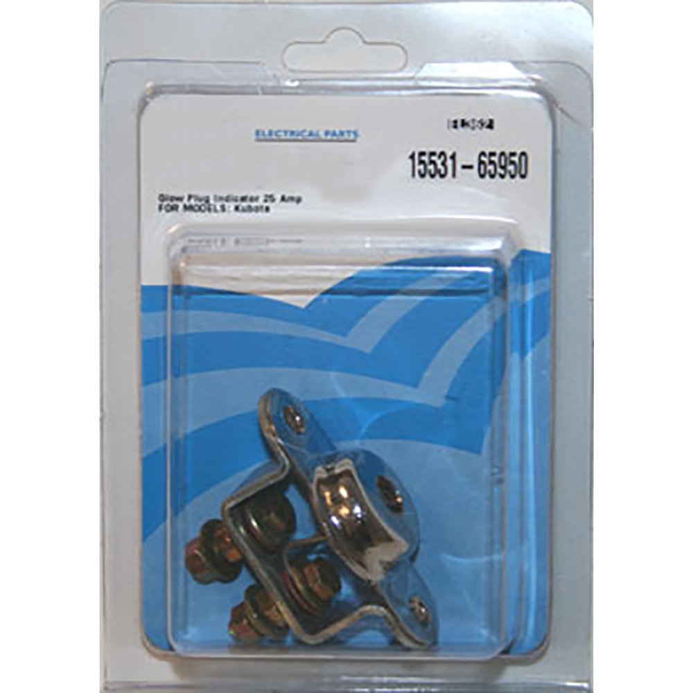 RAParts 15531-65950 New Glow Plug Indicator Fits Kubota B5200, B6200, B7200, B8200, L235+