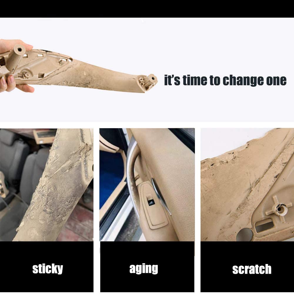 Fexon Bmw Door Handles Replacement For Series 3 F30 Series 4 Inner Door Support Trim Pull Strap Armrest Bracket Kit For 2012-201