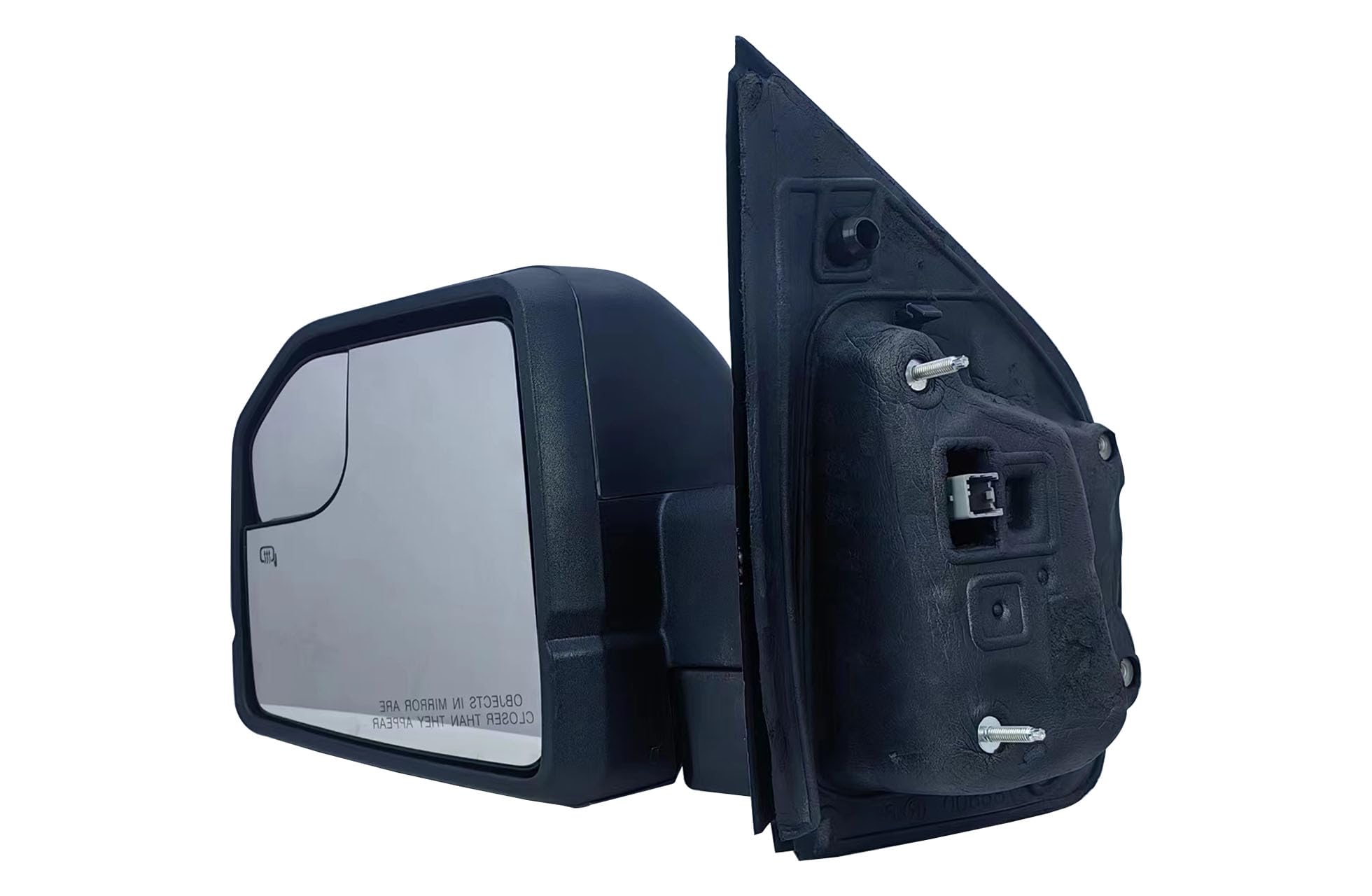 Replacement Driver Left Side Door Mirror Textured Back Cover Power and Heated with Siginal Light for Ford F-150 fit year 2015 20