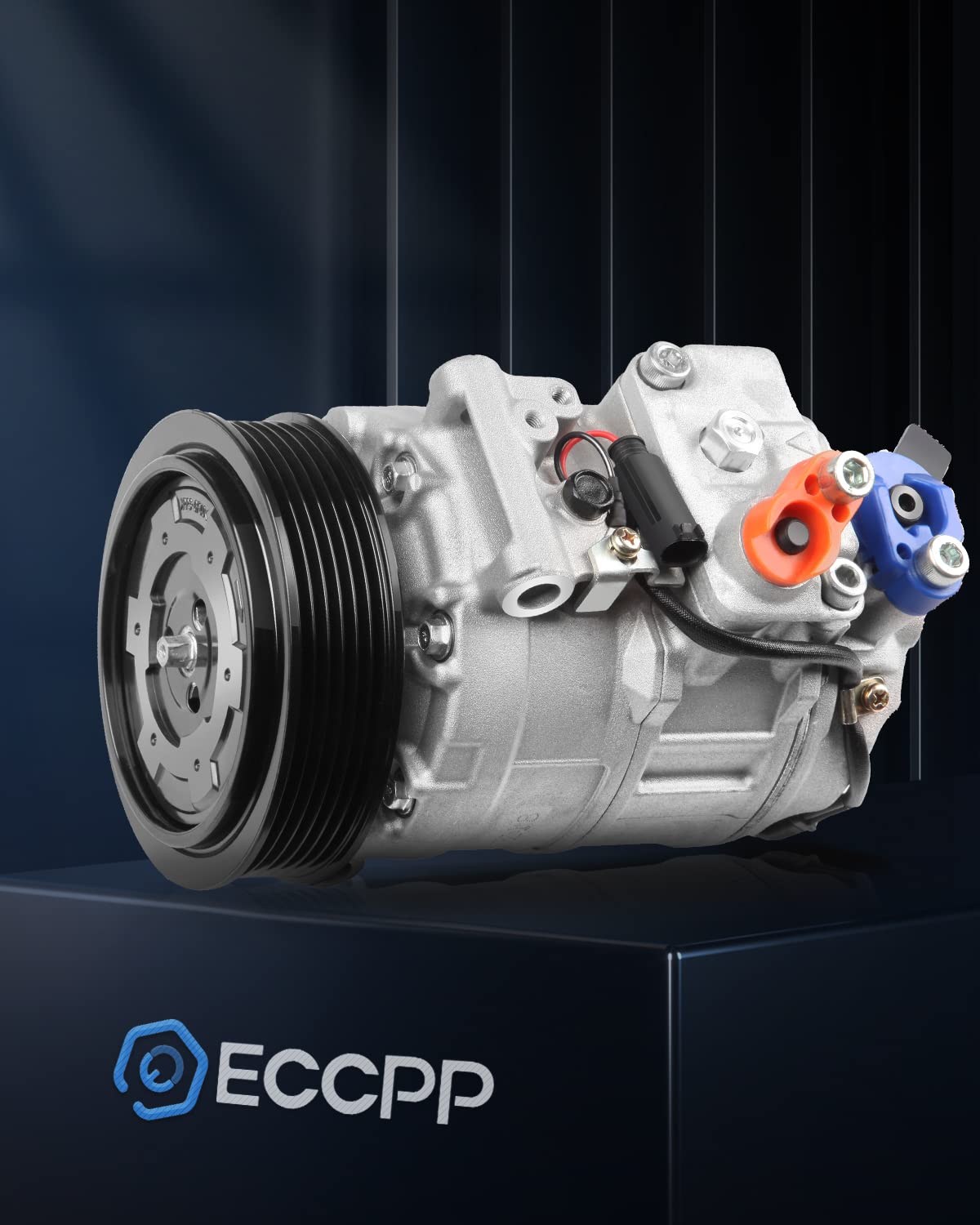 Eccpp A/C Compressor With Clutch 2001-2011 For Mercedes-Benz C230 C240 C250 C280 C300 Cl500 Clk320