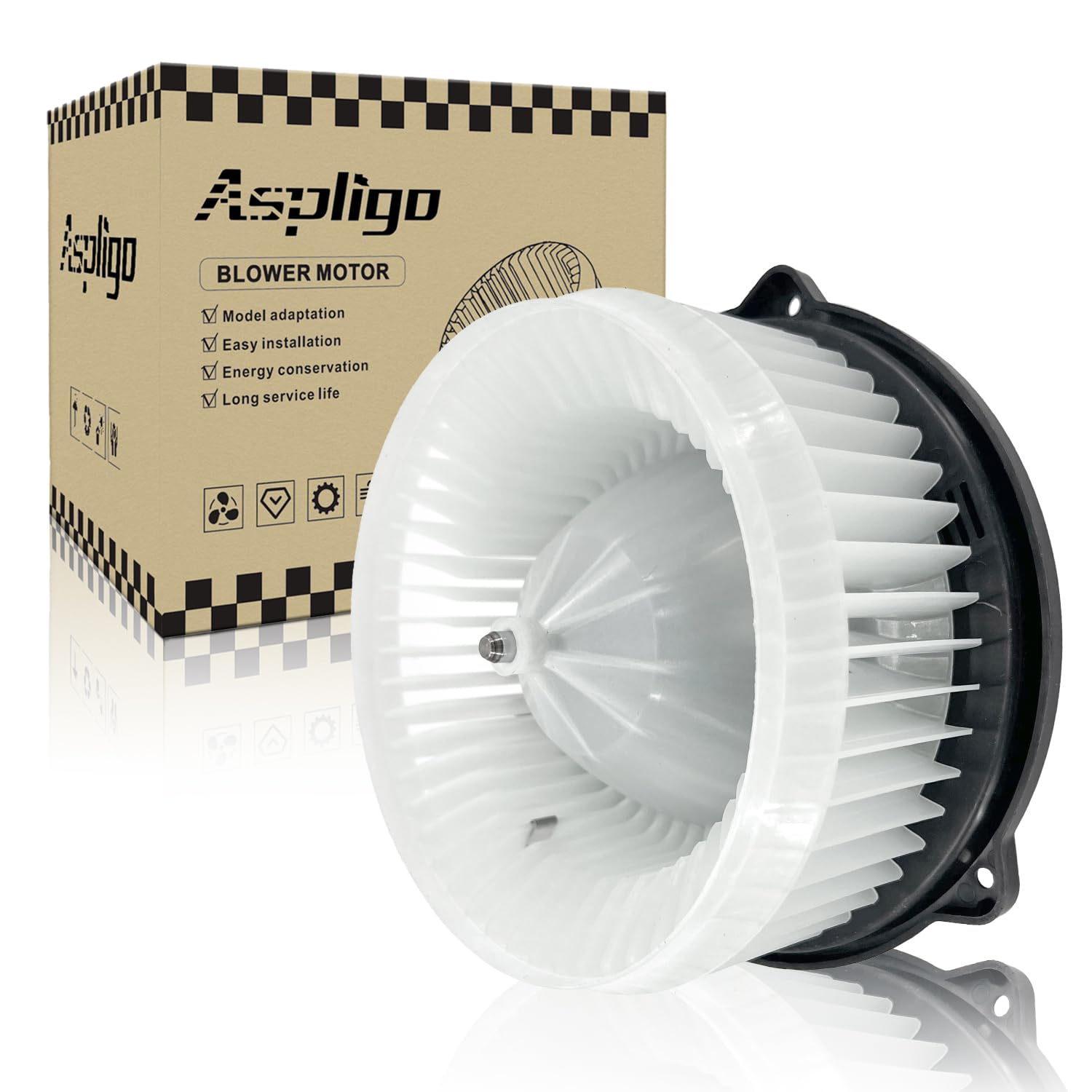 Aspligo 700192 Ac Heater Blower Motor Fan Assembly Fit For Acura Rl 2005-2012, For Honda Odyssey 2005-2010, Ridgeline 2006-2007