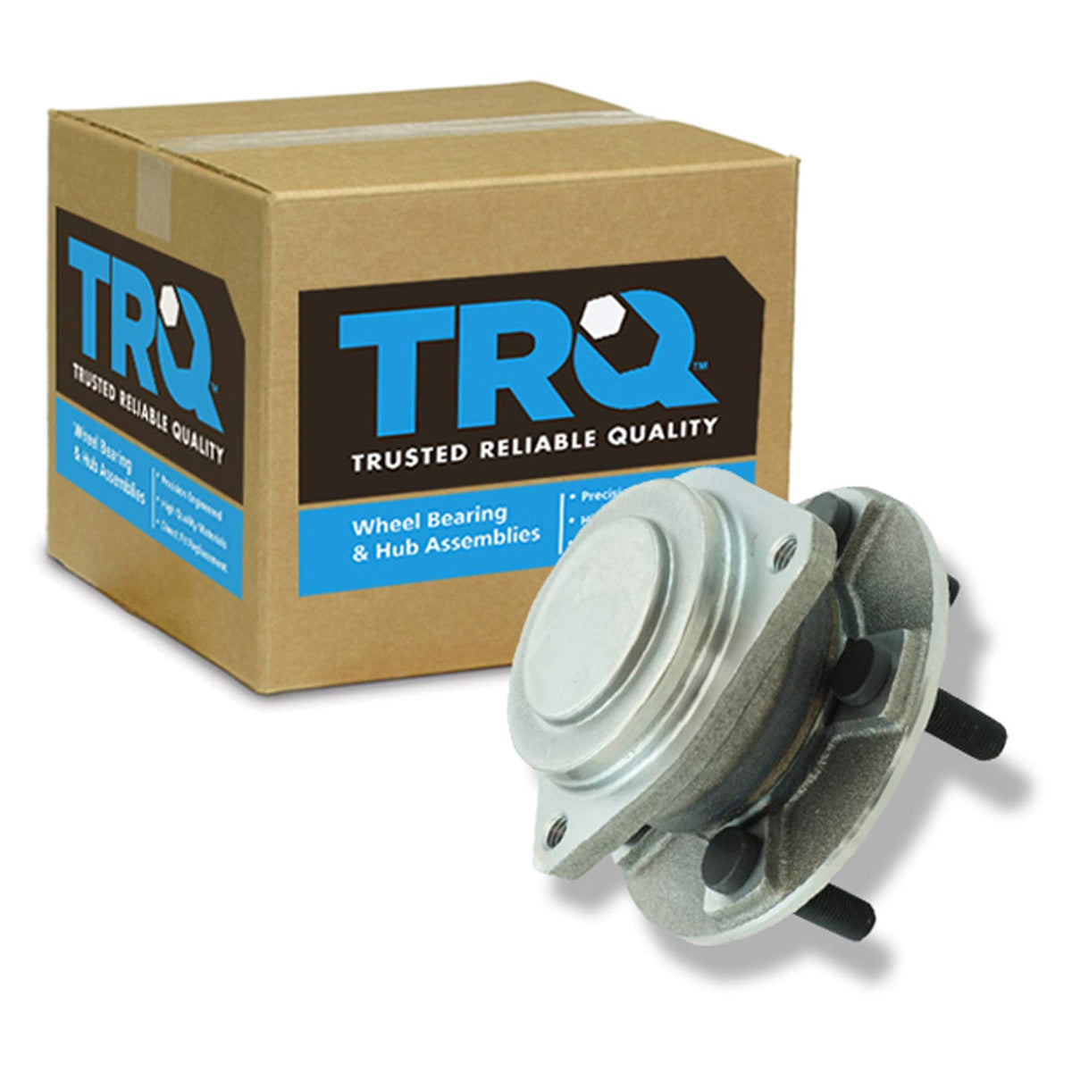 Trq Front Left Right Wheel Hub Bearing Assembly Driver Passenger Side Compatible With 2012-2023 Chrysler 300 Dodge Challenger Ch