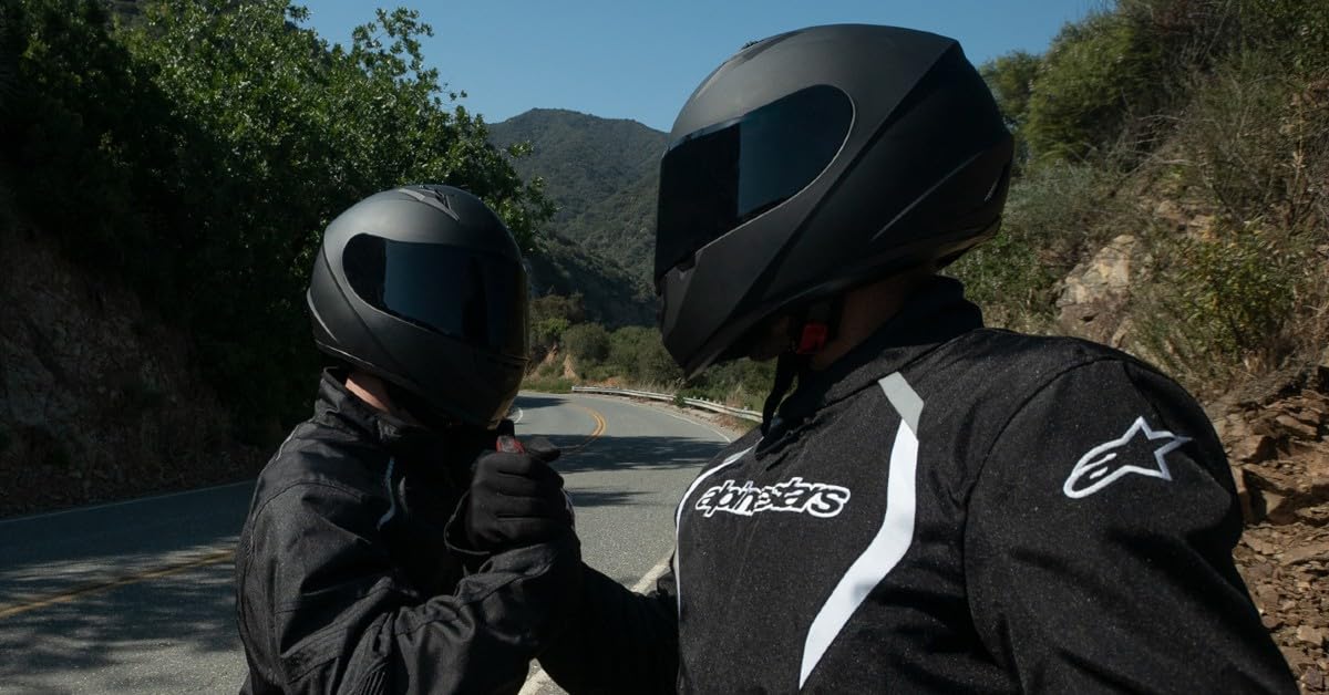 Glx Gx11 Compact Motorcycle Helmet - Matte Black, Small - Full Face W/ Tinted Visor, Dot Approved