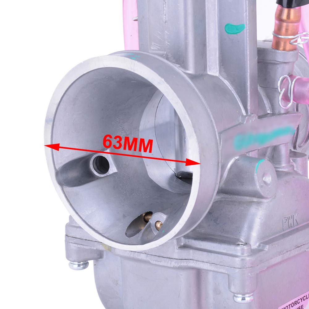 Jfg Racing Pwk 38Mm Carburetor,38Mm Carb Jet Carburetor For Beyond 150Cc Engine Dirt Bike Pit Bike Motorcycle Atv Utv Scooter Moto Mini Bike Go Kart