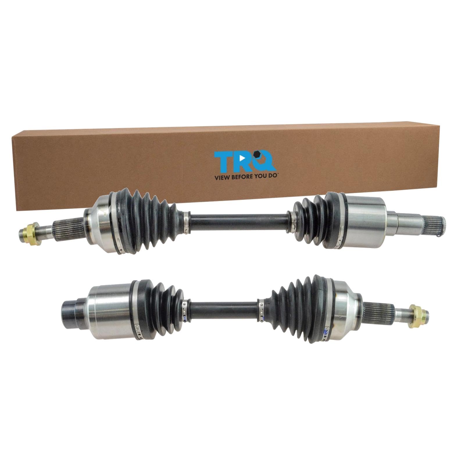 Trq Front Cv Axle Shaft Assembly Set Compatible With 2011-2014 Chrysler 200 2007-2010 Sebring 2008-2014 Dodge Avenger 2009-2019 