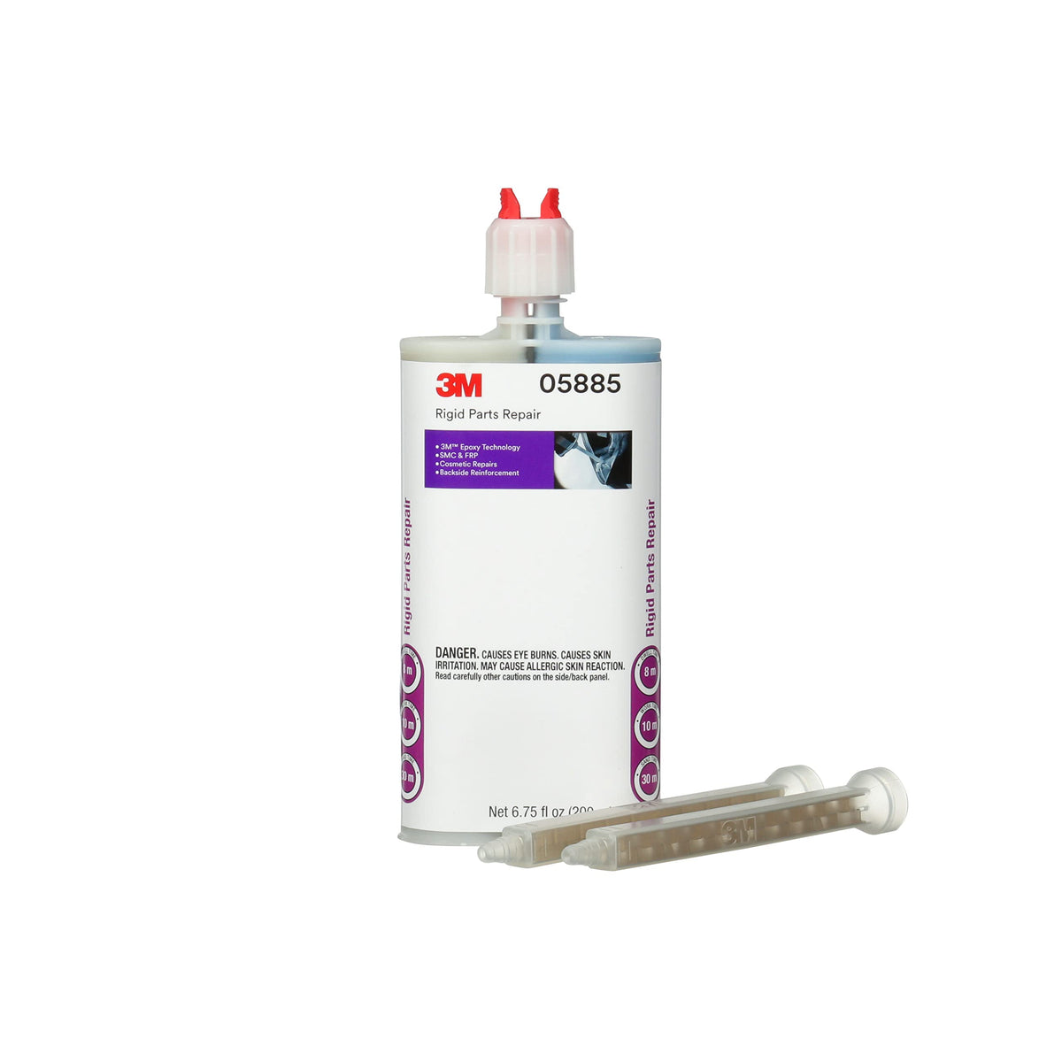 3M Rigid Parts Repair, 05885, Blue, 200 Ml Cartridge