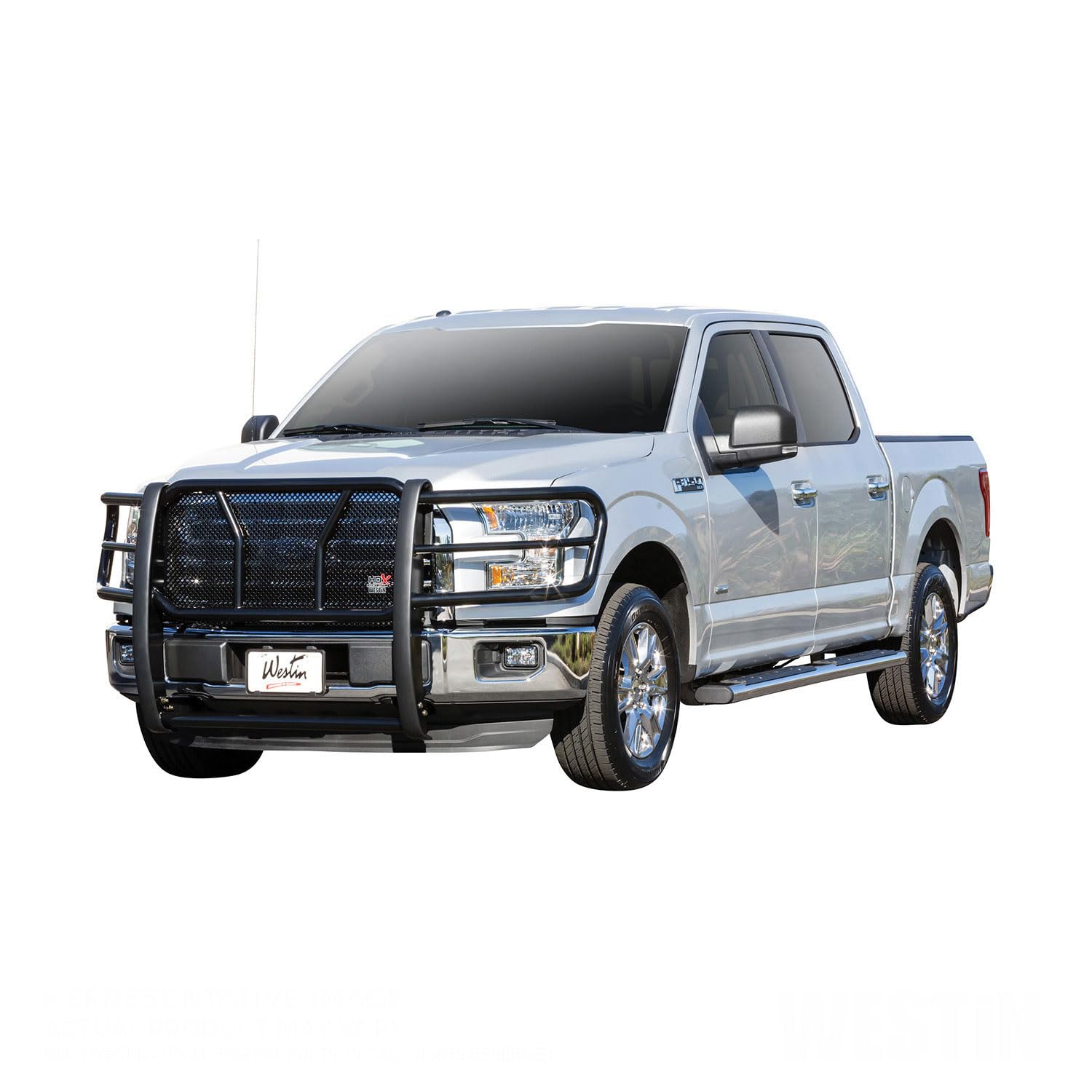 Westin 57-2375 Hdx 1-Piece Grille Guard Fits 2011-2016 F250 F350Hd Super Duty