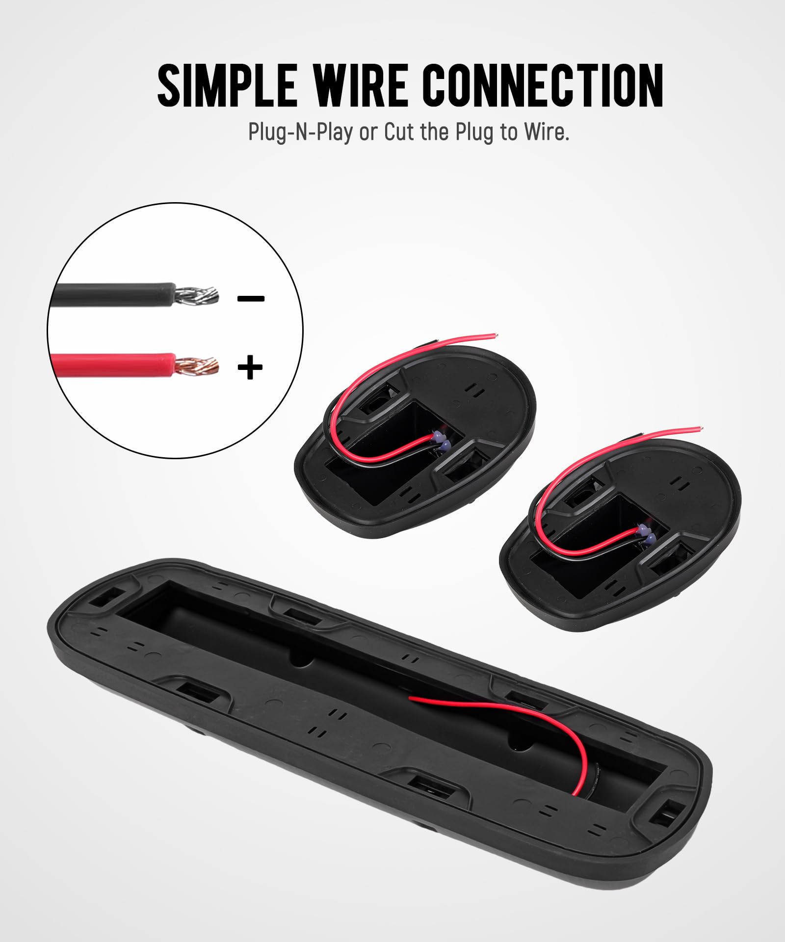 Partsam 3Pcs Amber Led Cab Roof Marker Light Top Running Lights W/Wiring Compatible With Silverado/Sierra 1500 1500Hd 2500 2500H