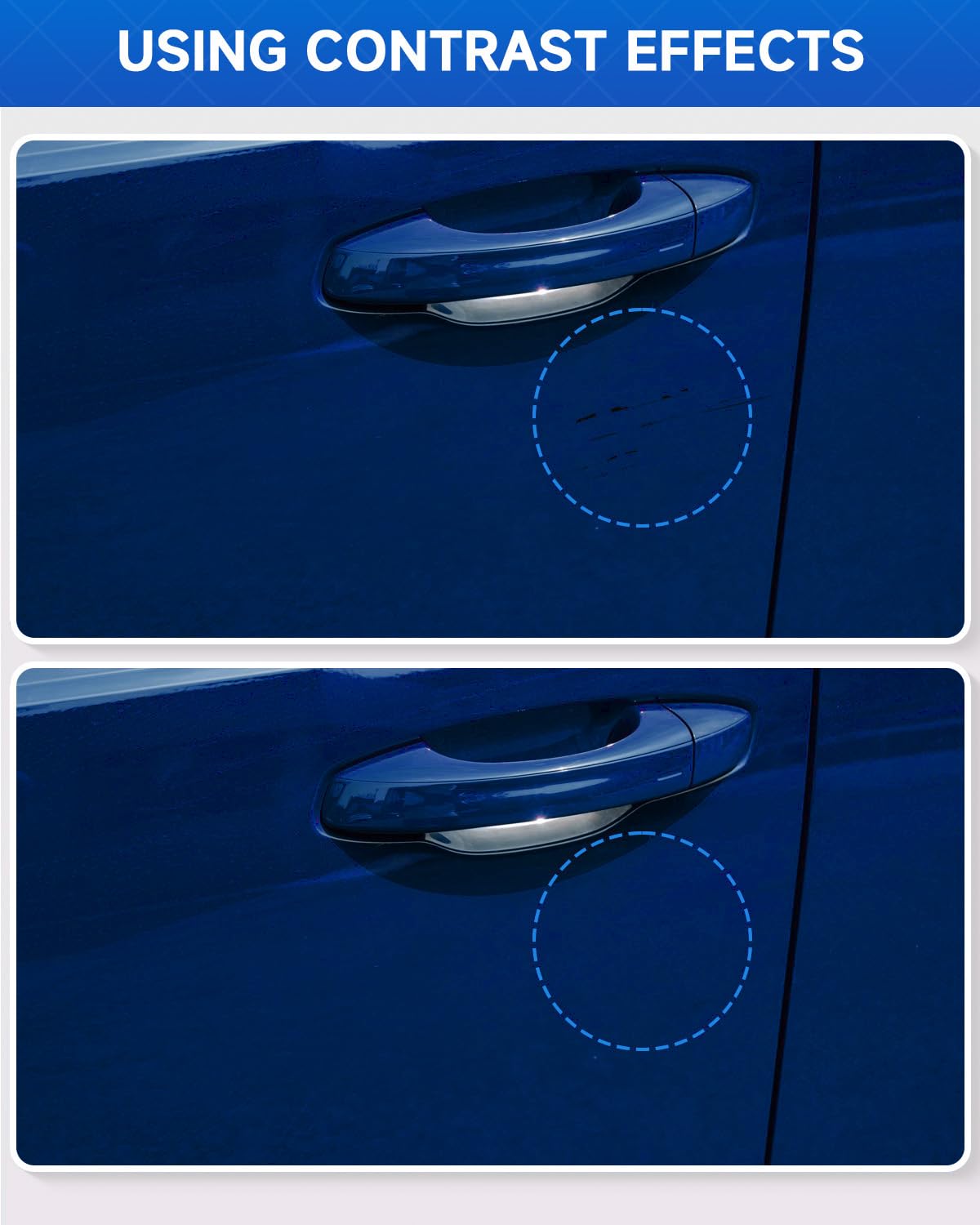 Touch Up Paint Compatible with Toyota Exact Match Touch Up Paint Car Scratch Repair (Blazing Blue Pearl (8T0))