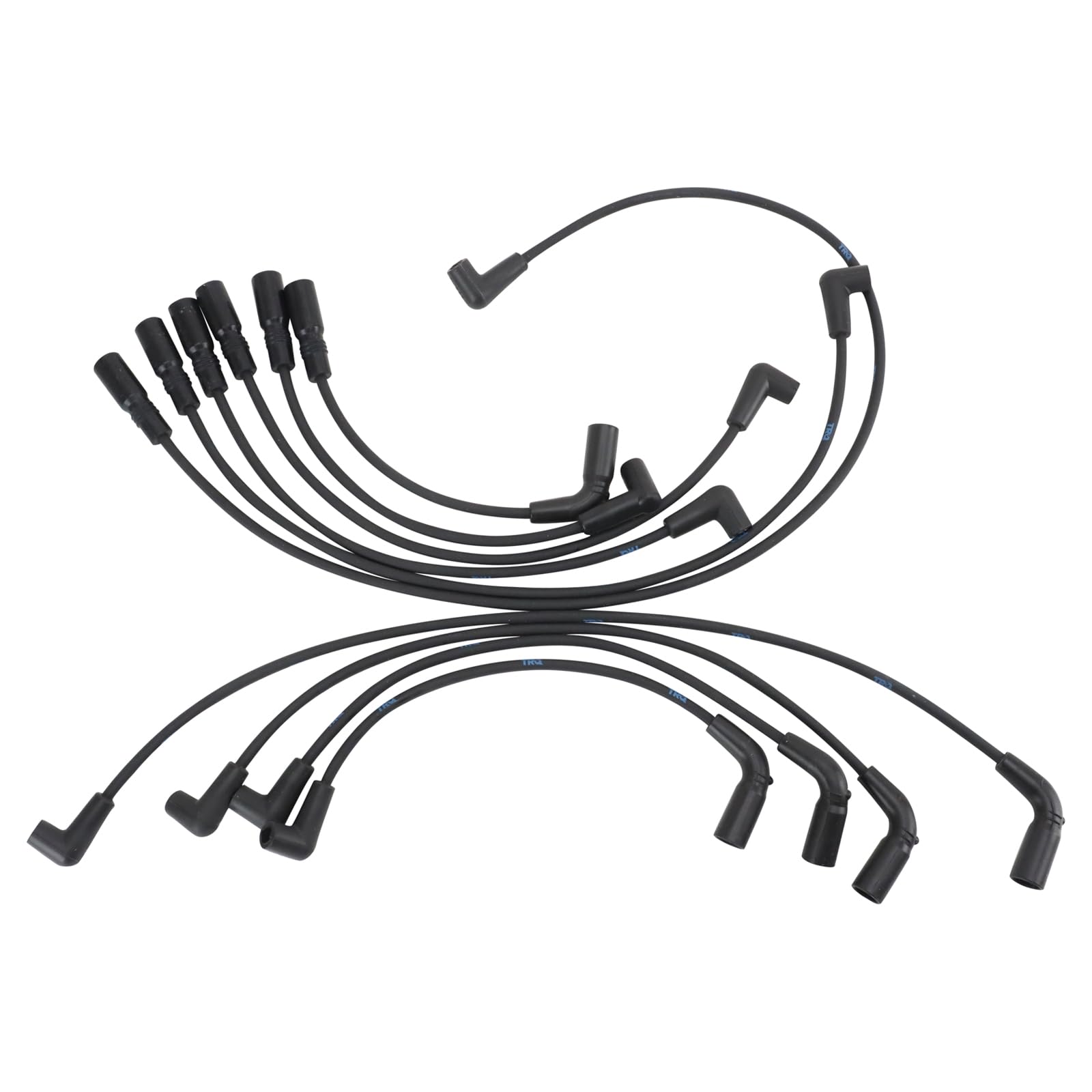 Trq Spark Plug Wire Set Compatible With 1994-1996 Buick 1994-1996 Cadillac 1994-1996 Chevrolet