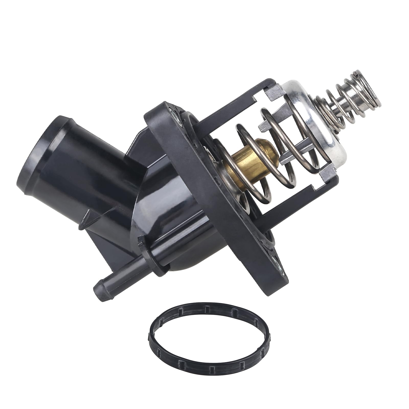 WMPHE Engine Coolant Thermostat Housing Replacement for 15-11125 Chevy Silverado Suburban Tahoe Corvette, GMC Sierra Yukon and C