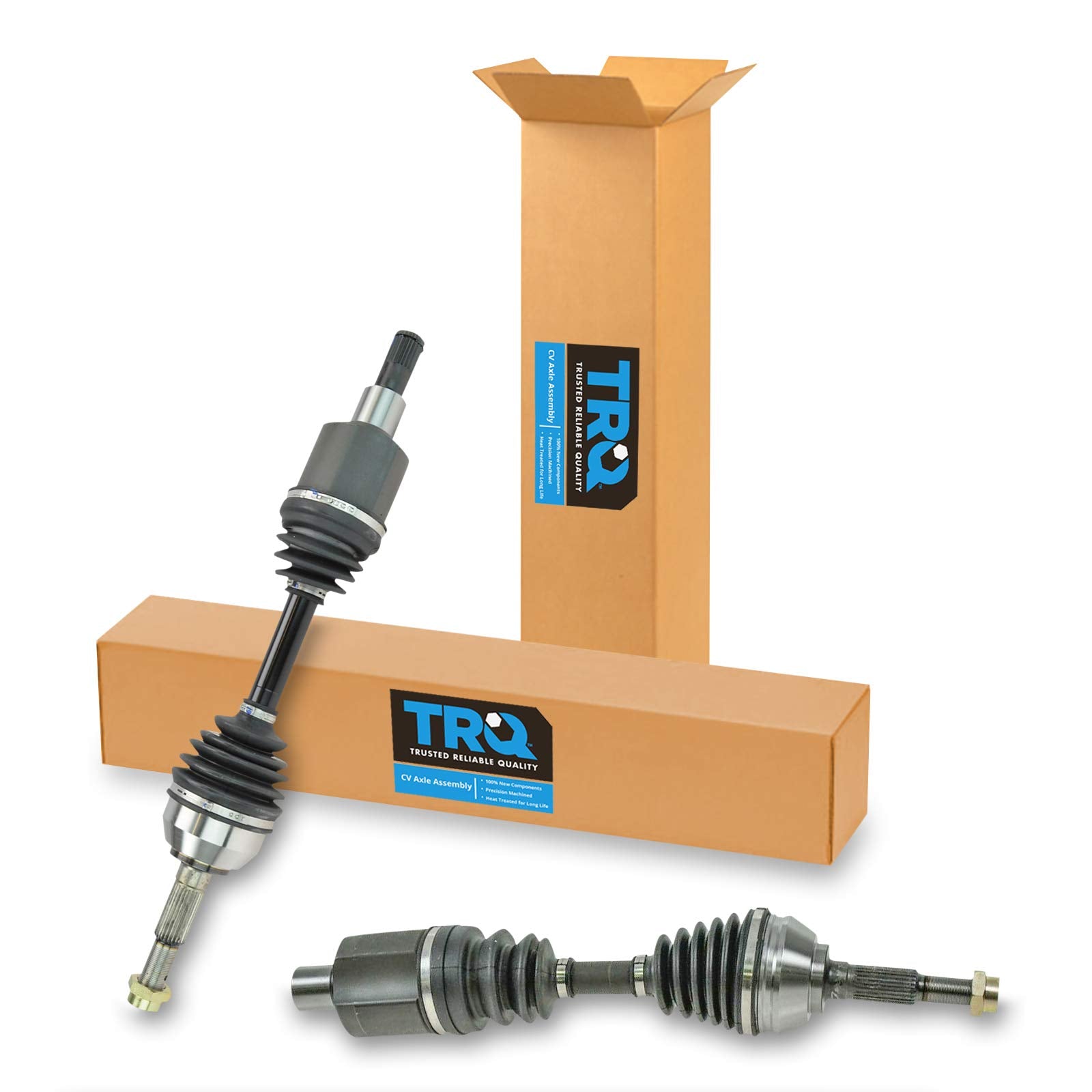 Trq Front Cv Axle Shaft Assembly Set Compatible With 1997-2005 Chevrolet Blazer 1997-2004 S10 1997-2001 Gmc Jimmy Sonoma 1998-20