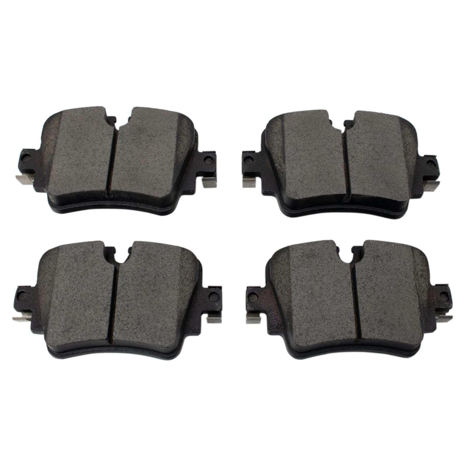 TRQ Rear Brake Pads Ceramic Compatible with 2014-2021 Jaguar F-Type 2016-2019 XJ