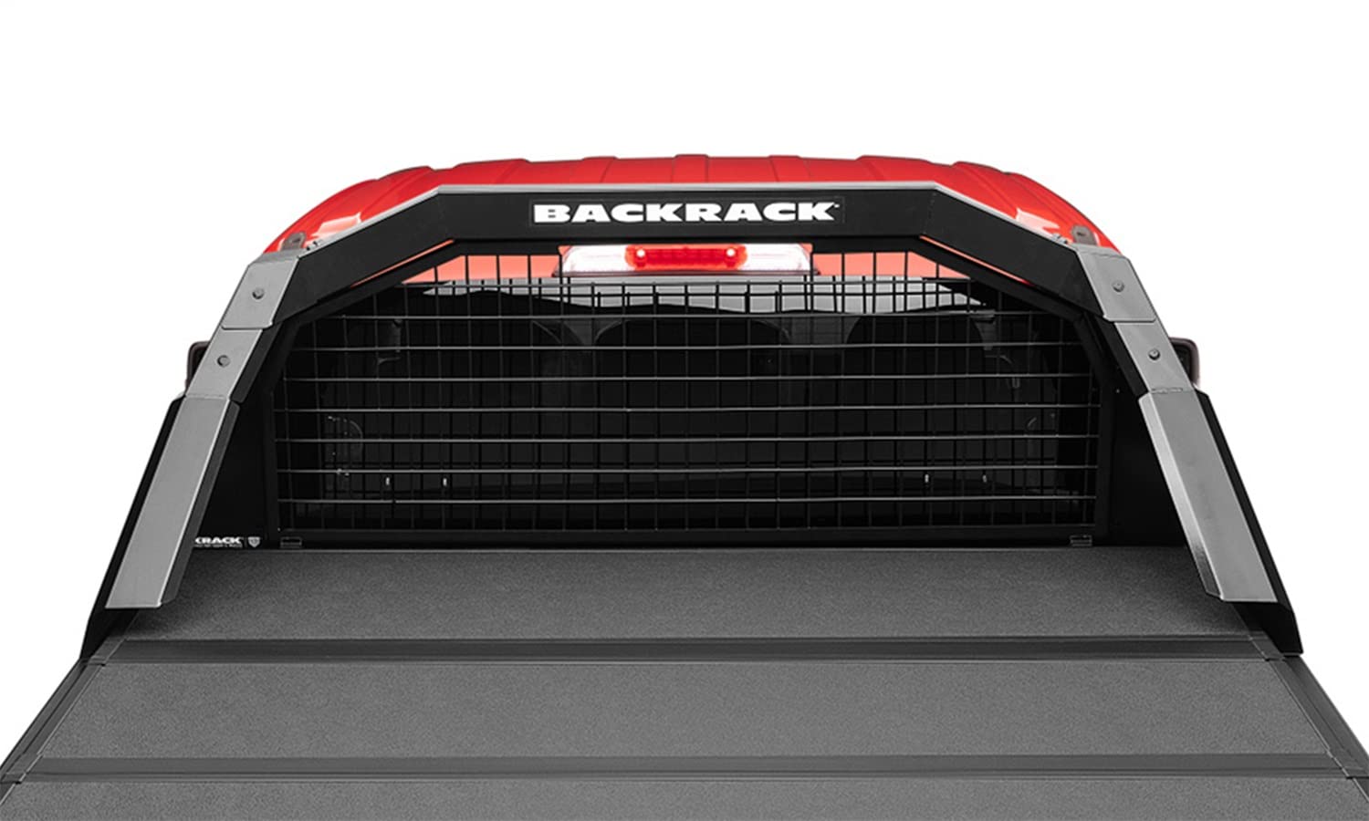 Realtruck Backrack Cab Safety Screen | Black, No Drill | Sc9002 | Fits 2019-2024 Chevrolet/Gmc Silverado/Sierra 1500; 2022 Chevr