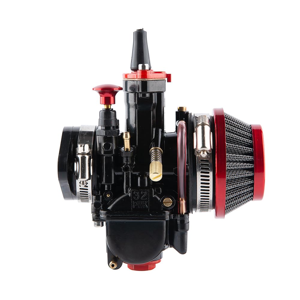 Pwk Carburetor 32Mm Racing Carb 125Cc To 200Cc 2T 4T Engine Carburetor Kits For Dirt Bike Motocross Motorcycle Scooter Atv Quad