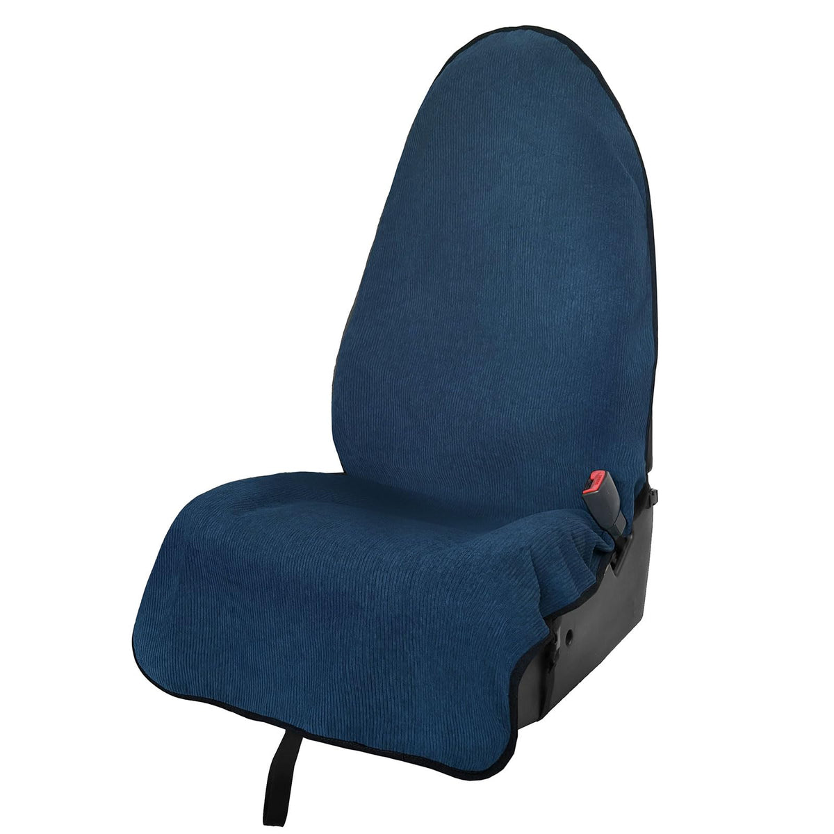 All Weather Waterproof Car Seats Cover - Sweatproof Blue Car Seatcovers With Slip Resistant Backing For Front Seat In Cars Truck